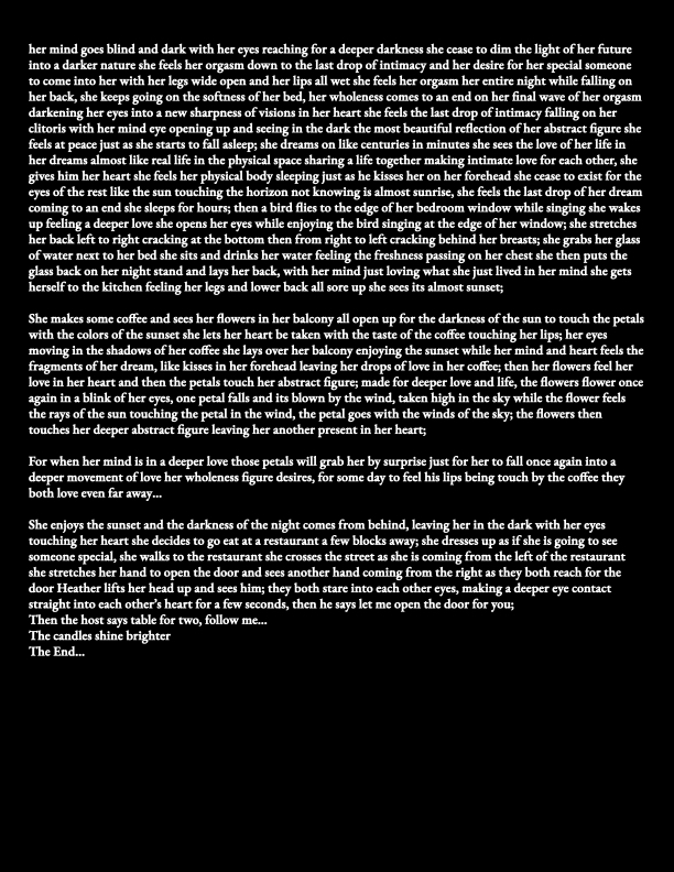 Intimate Lovesome Abstraction No. 1