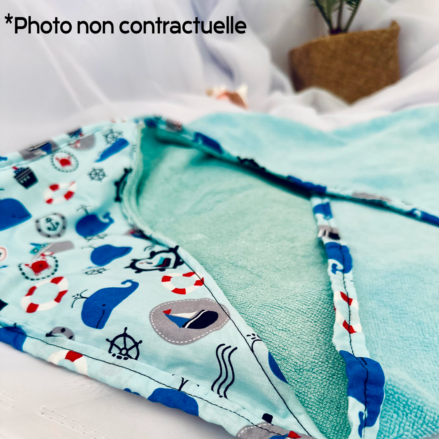 Cape de Bain Personnalisable