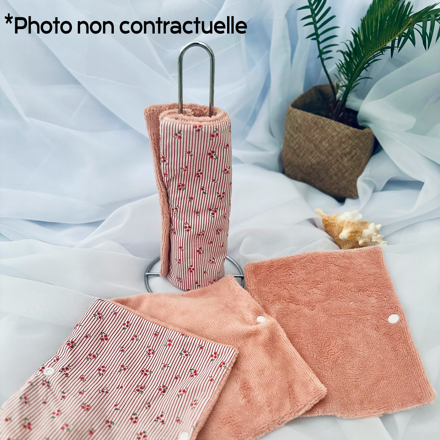 Essuies-tout Lavables Personnalisables