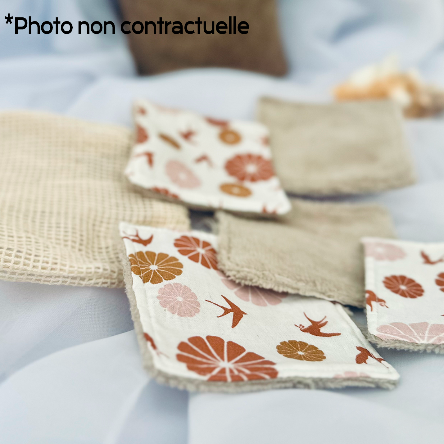 Cotons Lavables Personnalisables
