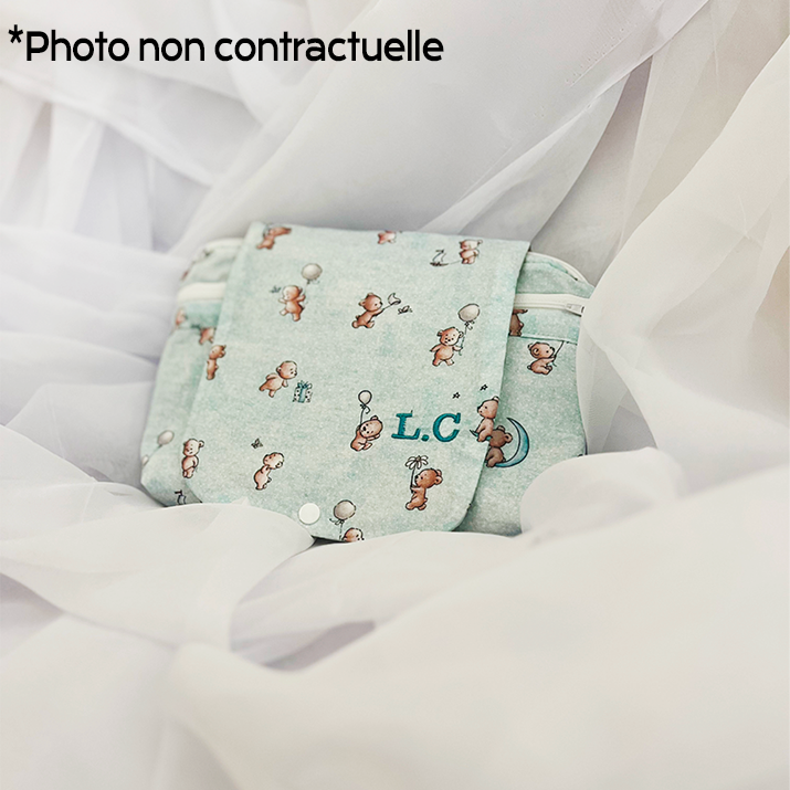Trousse de toilette bébé Personnalisable
