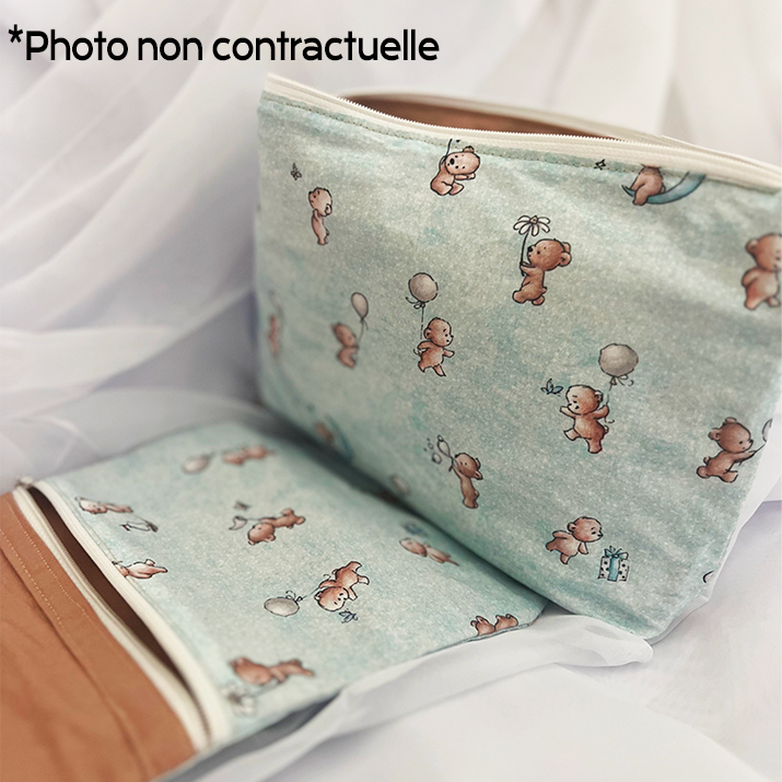 Trousse de toilette bébé Personnalisable