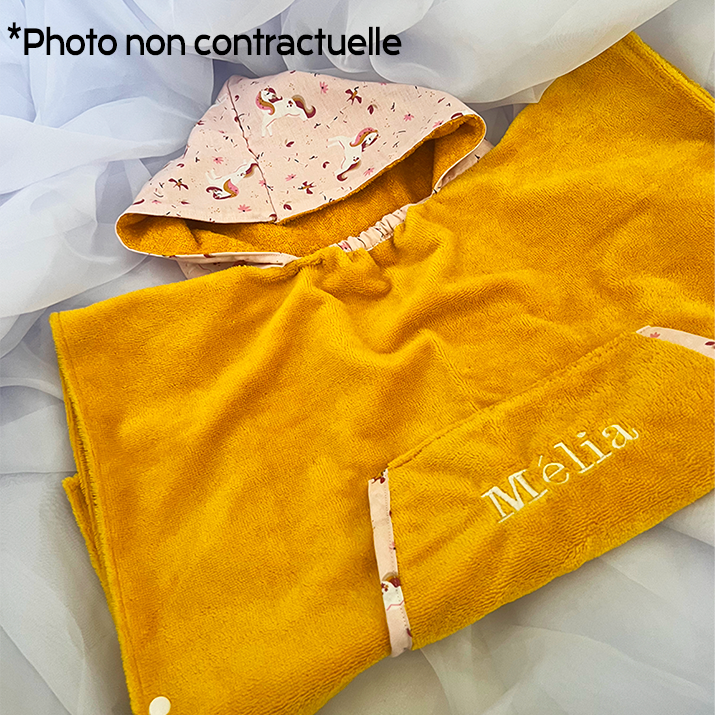 Poncho de bain Personnalisable