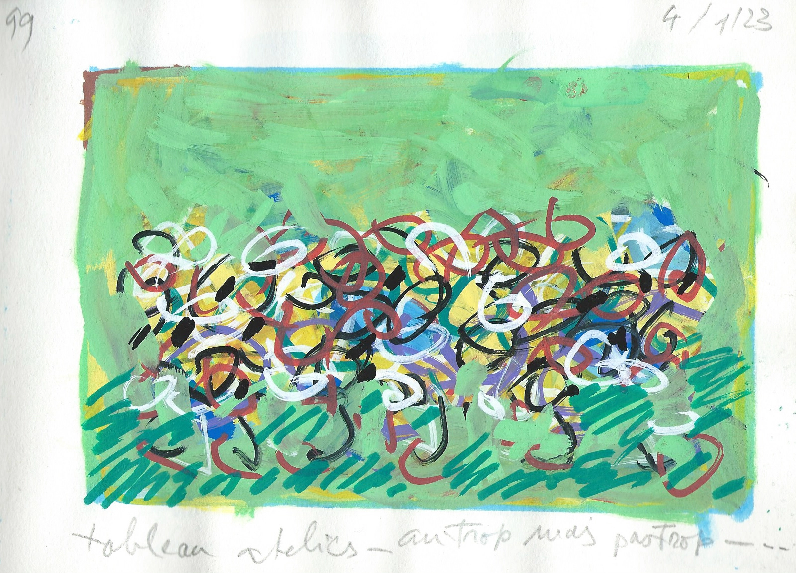 Harmonie en mouvement - 15x20 cm