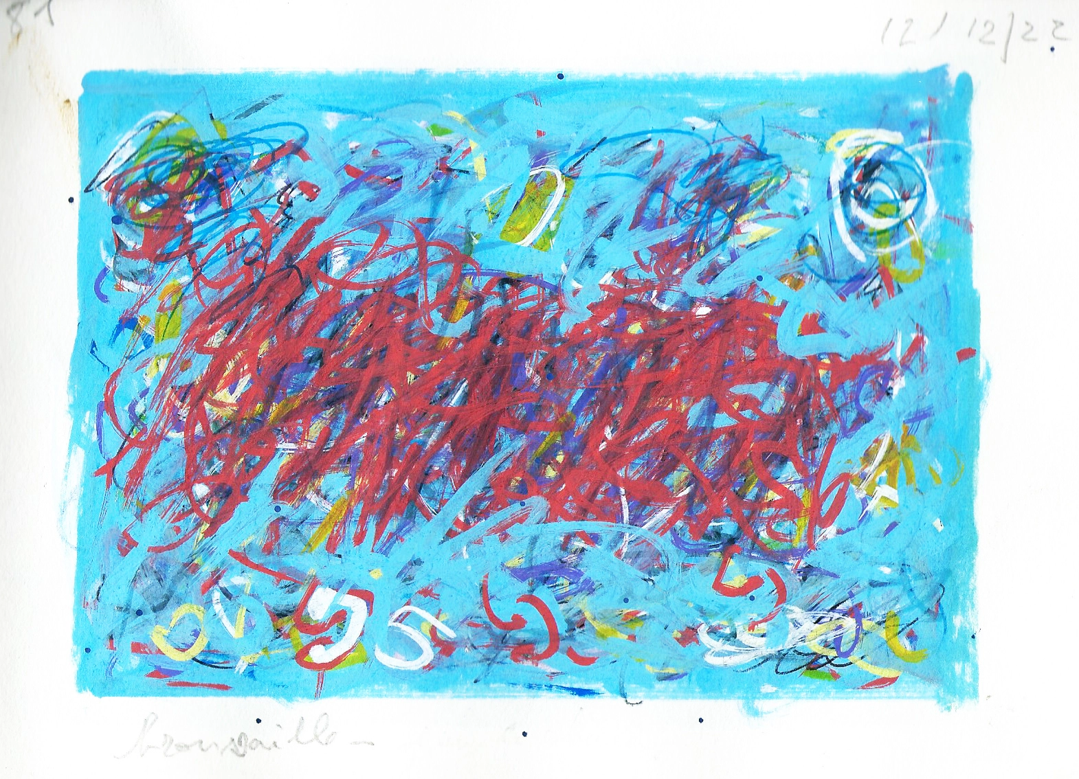 Tempête sereine - 15x20 cm