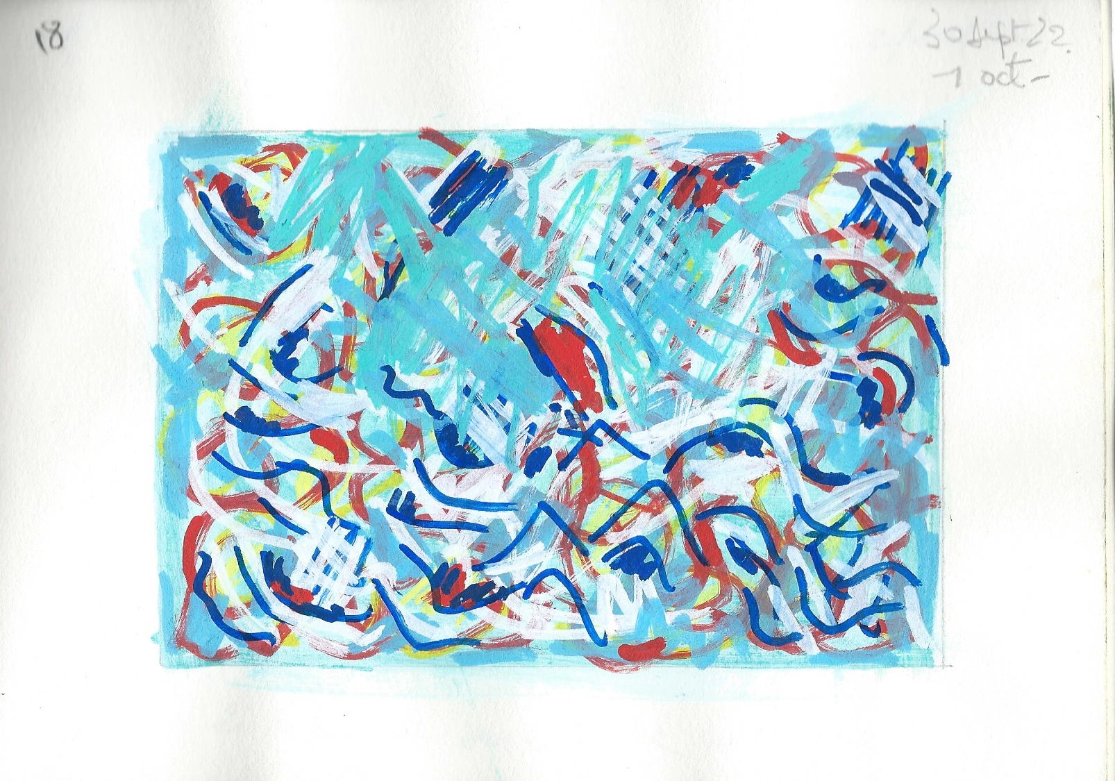 Résonances aquatiques - 15x20 cm