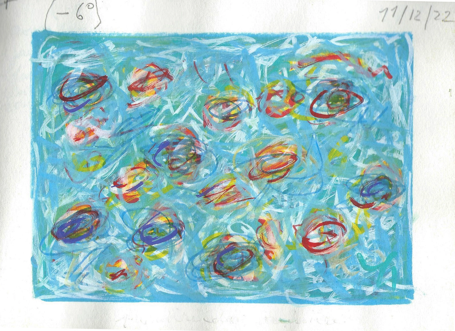 L'Étreinte des courants - 15x20 cm