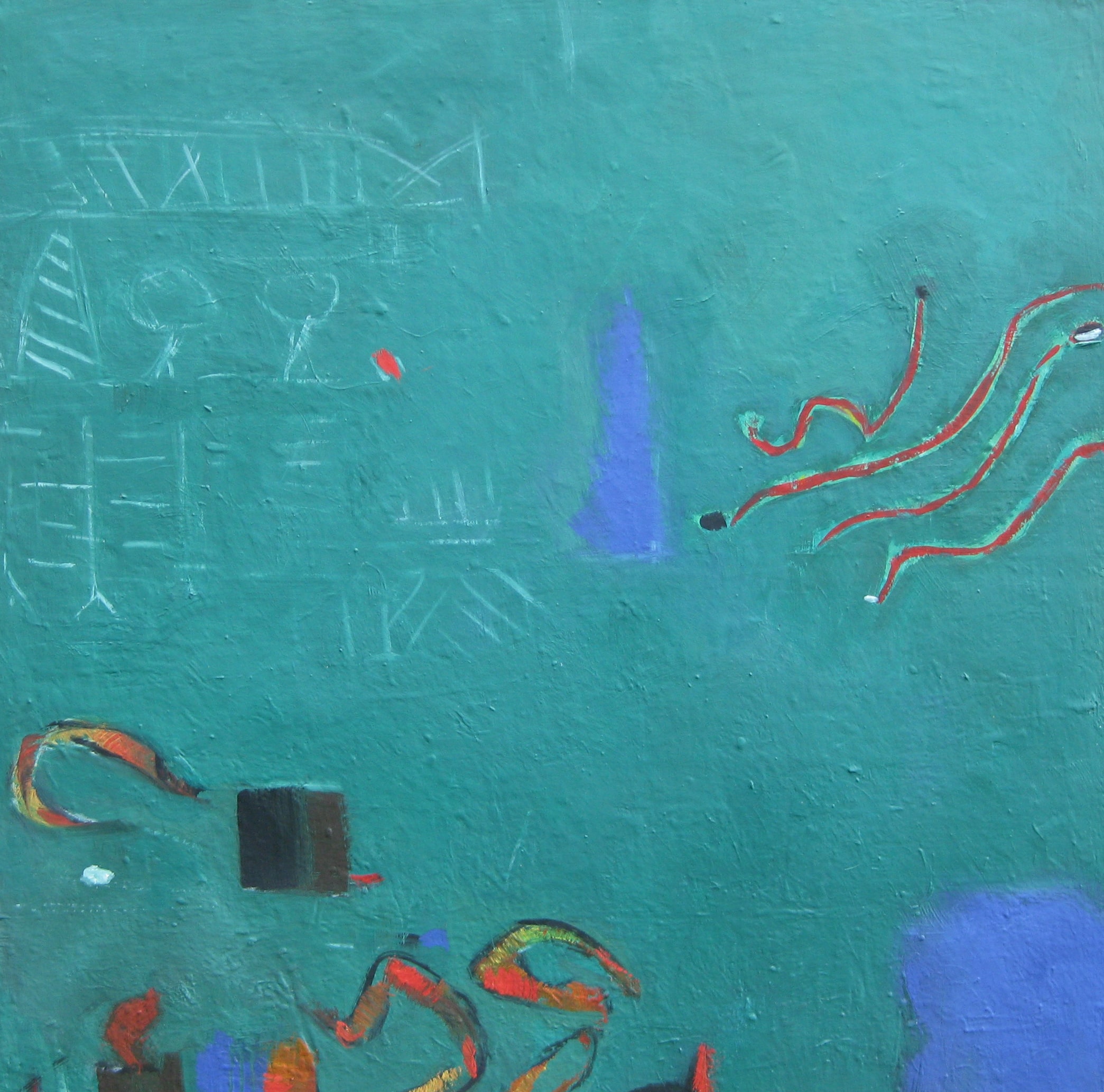 Chuchotements  - 100x100 cm