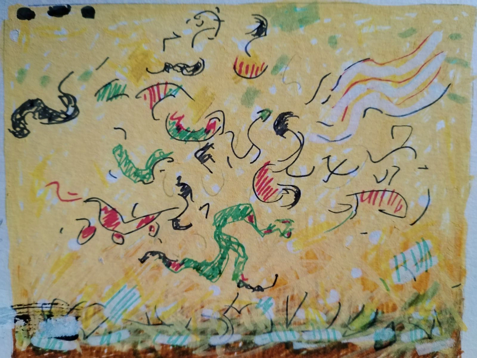 Carnaval solaire - 15x20 cm