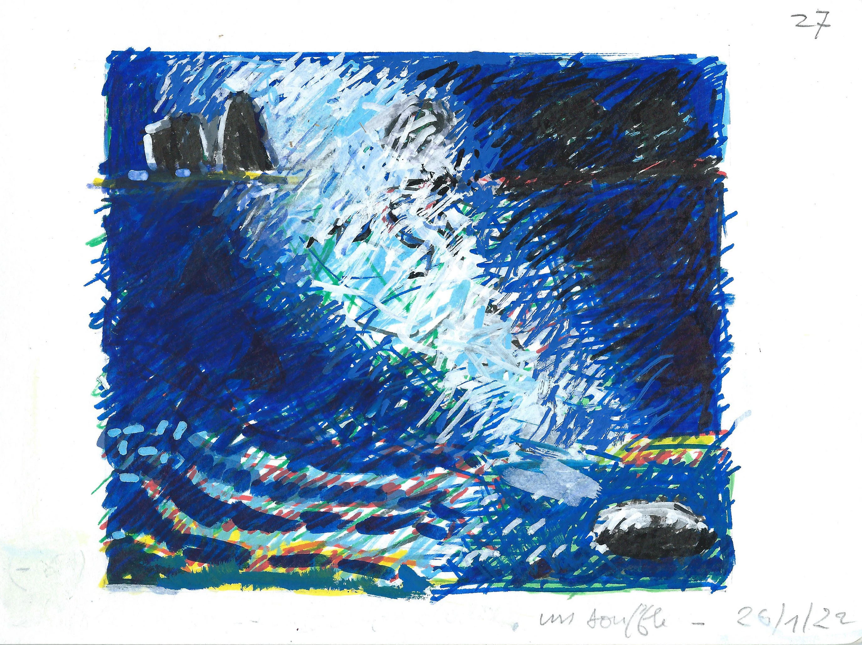 Un souffle - 15x20 cm