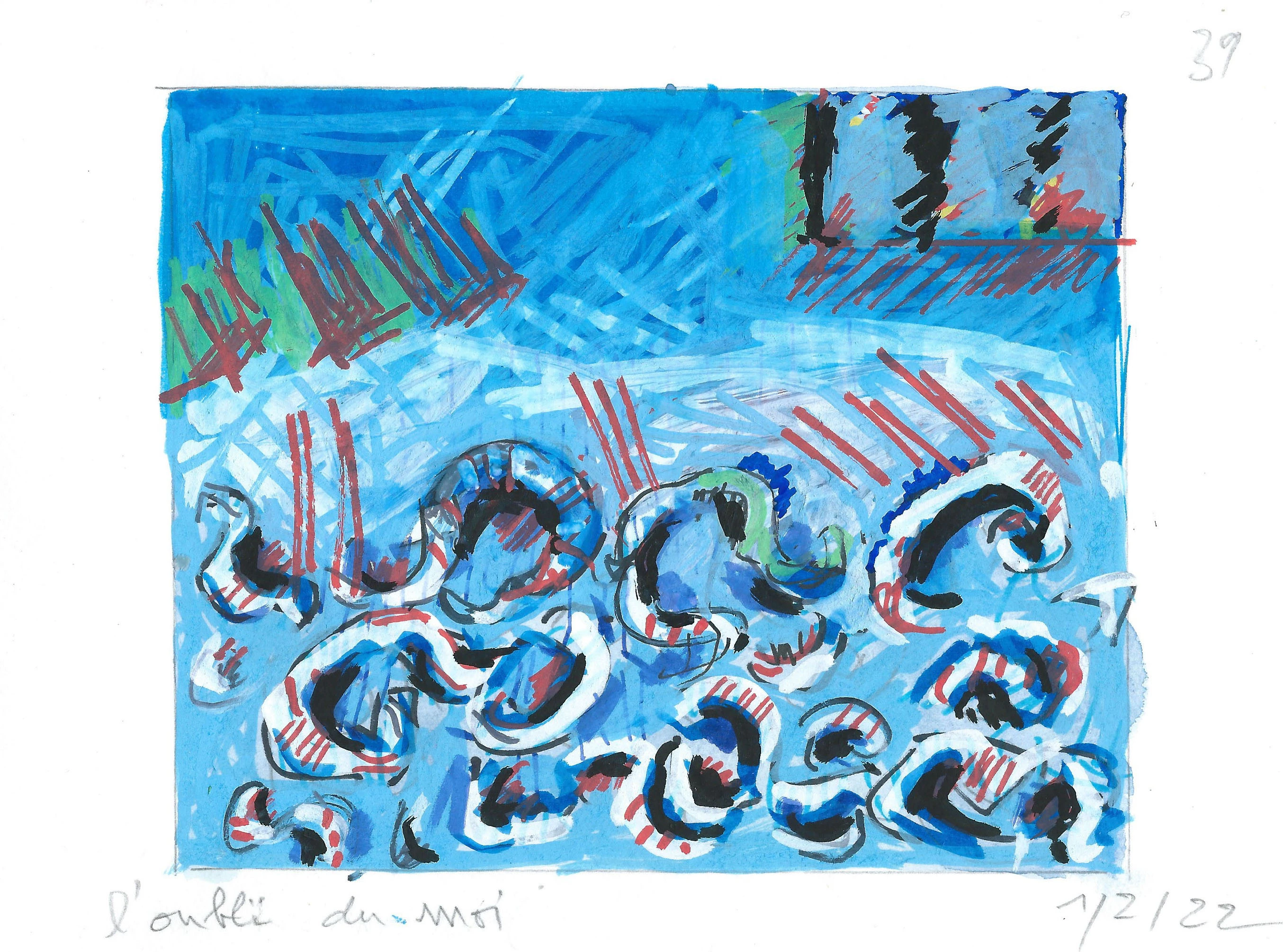 L'oubli du moi - 15x20 cm