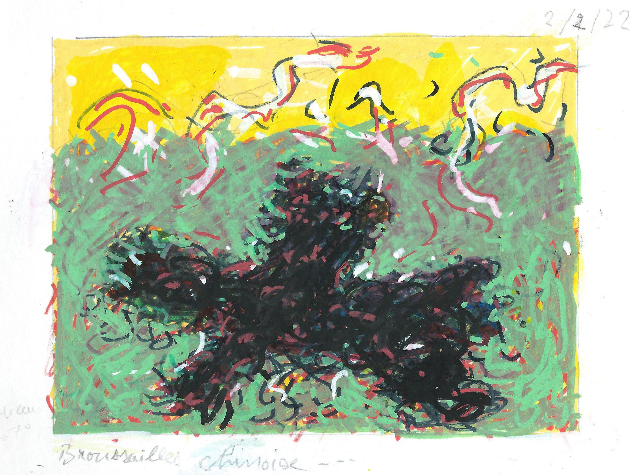 Broussaille chinoise - 15x20 cm