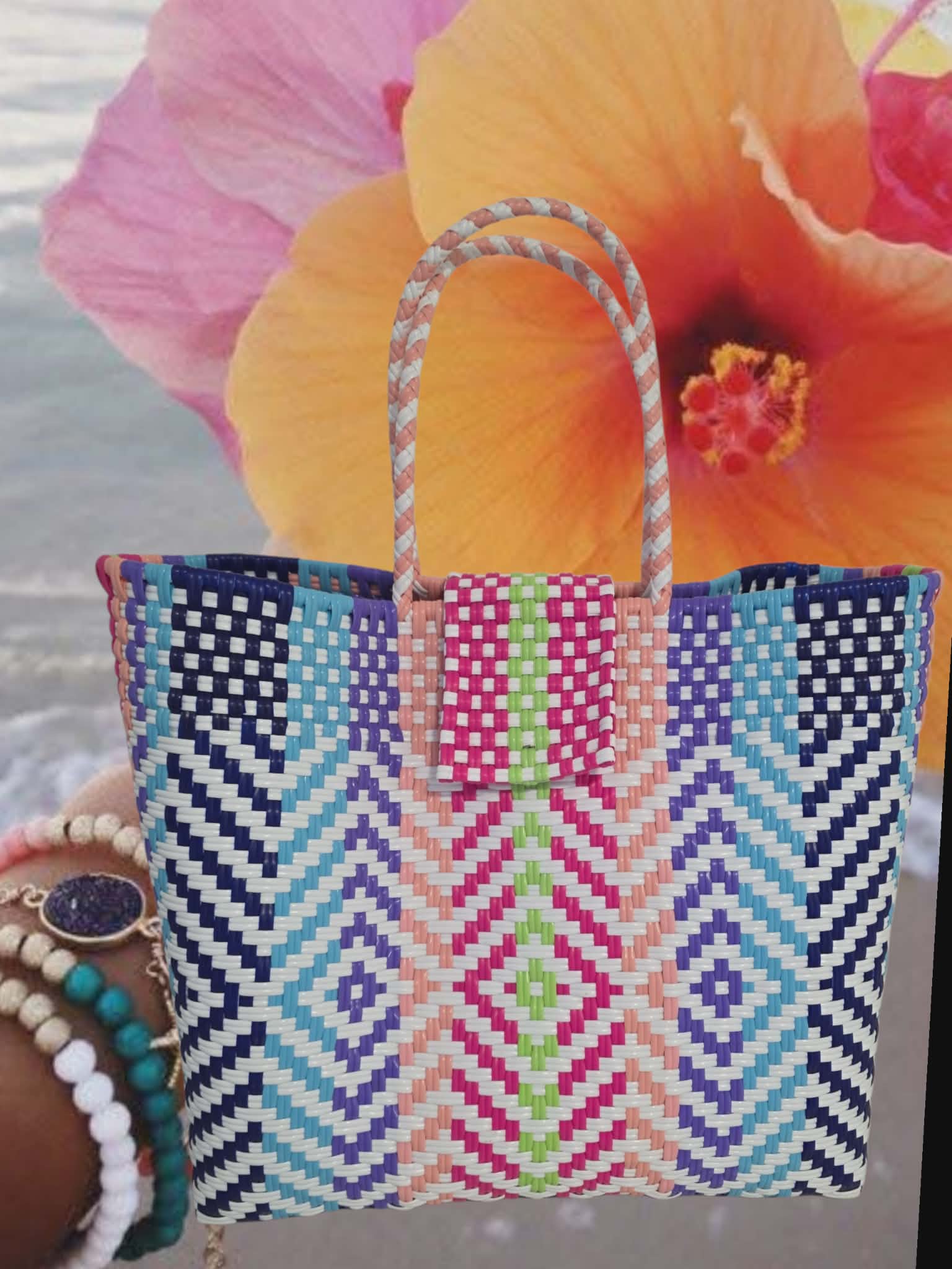 Limited edition Batik Range Jali Bag Extra Large