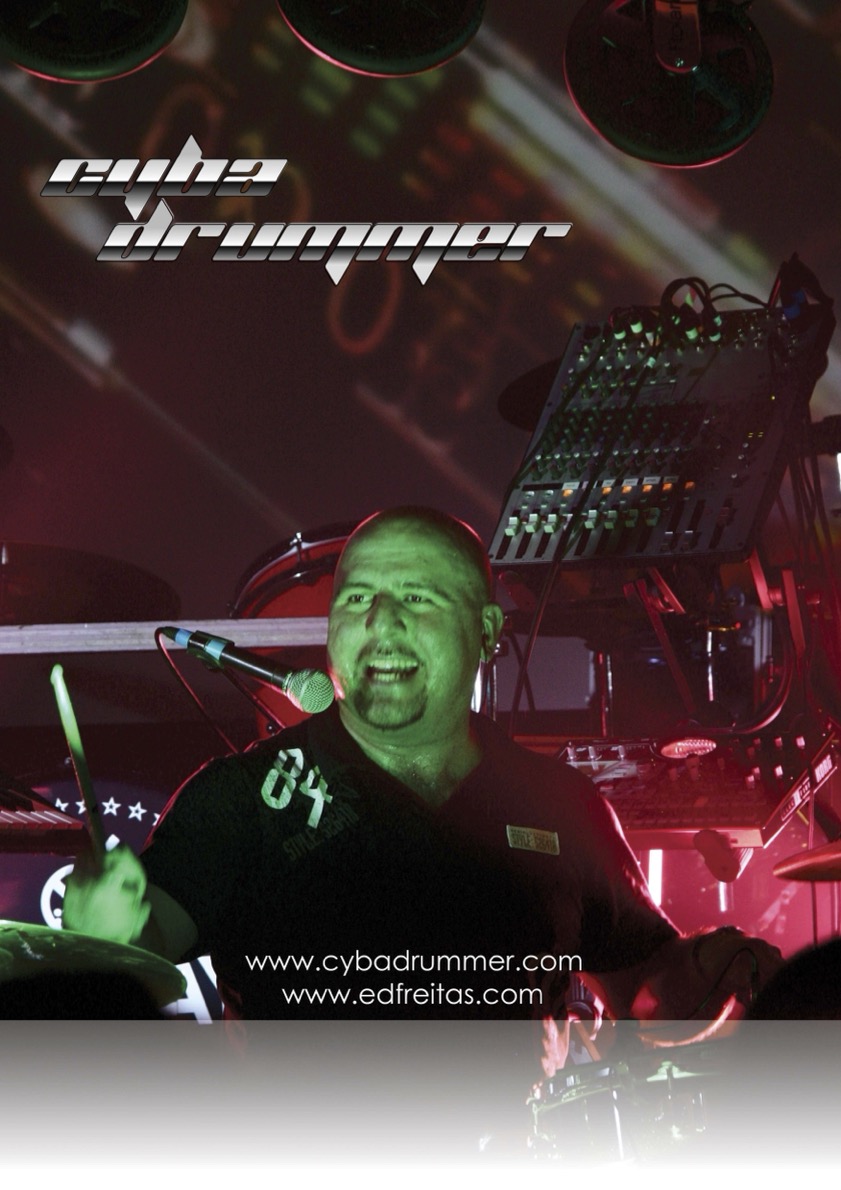Set of 3 Cybadrummer A3 Posters
