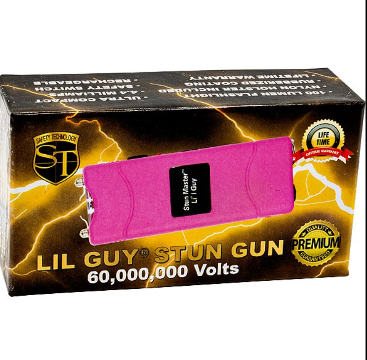 Stun Master Lil Guy Stun Gun W/flashlight and Nylon Holster 
