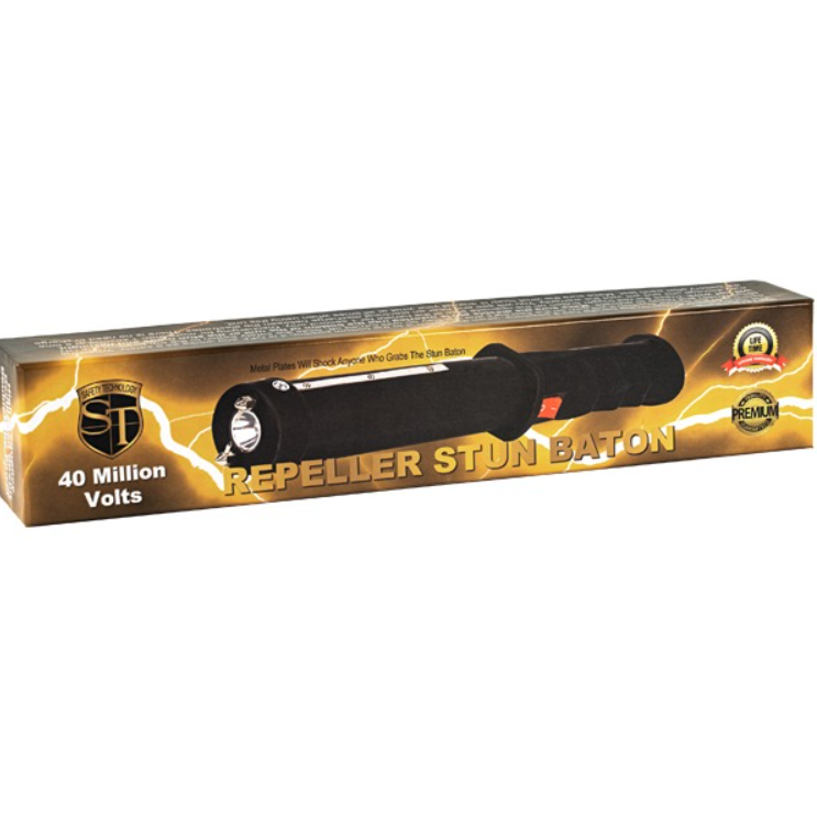 Repeller Stun Baton - Black