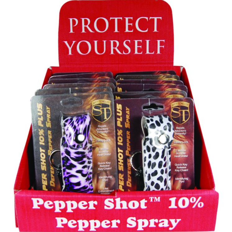 Pepper Sprays with FASHION Leatherette Holster