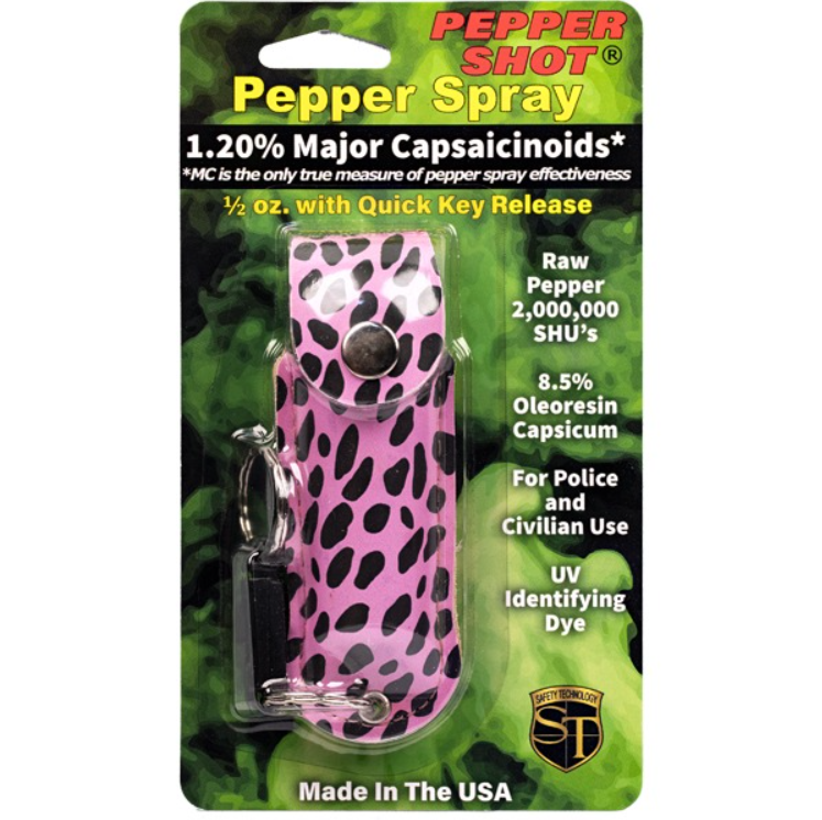Pepper Sprays with FASHION Leatherette Holster