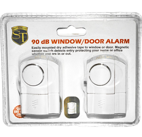 90db Magnetic Door/Window Alarm 2 pack
