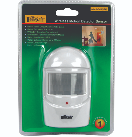 Wireless Home Security Motion Sensor Alarm