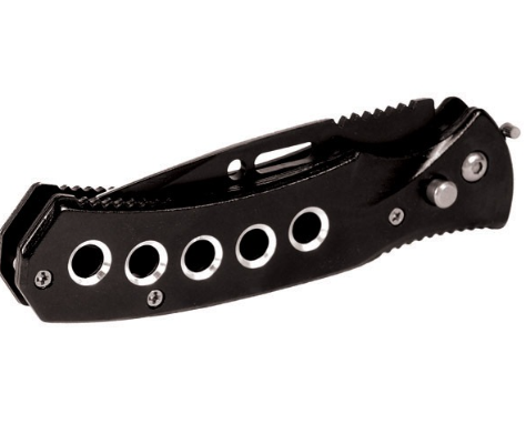 Automatic Heavy Duty Knife with 5 hole handle