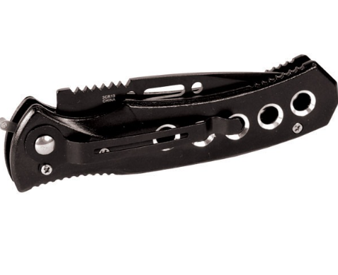 Automatic Heavy Duty Knife with 5 hole handle