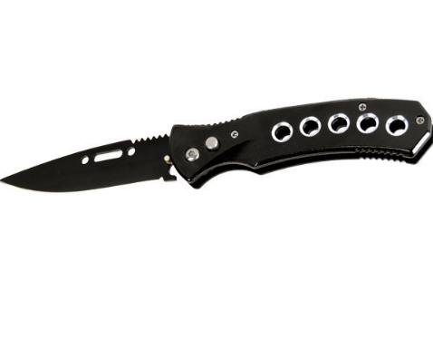 Automatic Heavy Duty Knife with 5 hole handle