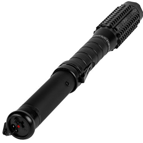 Stun Master Bad Ass Metal Stun Baton and Flashlight