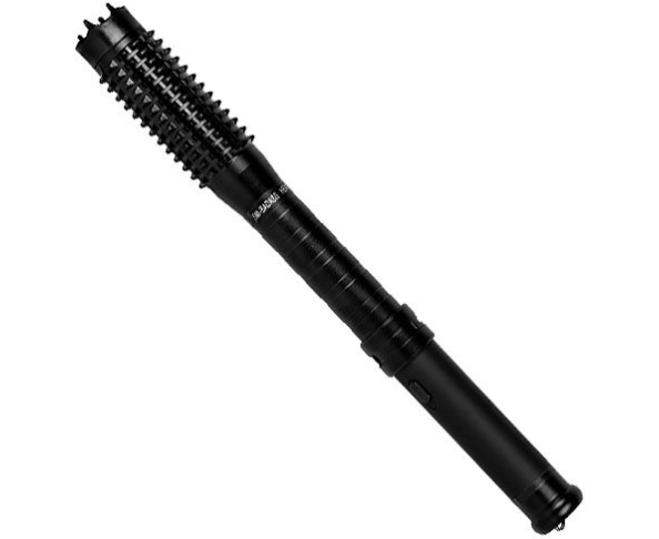 Stun Master Bad Ass Metal Stun Baton and Flashlight