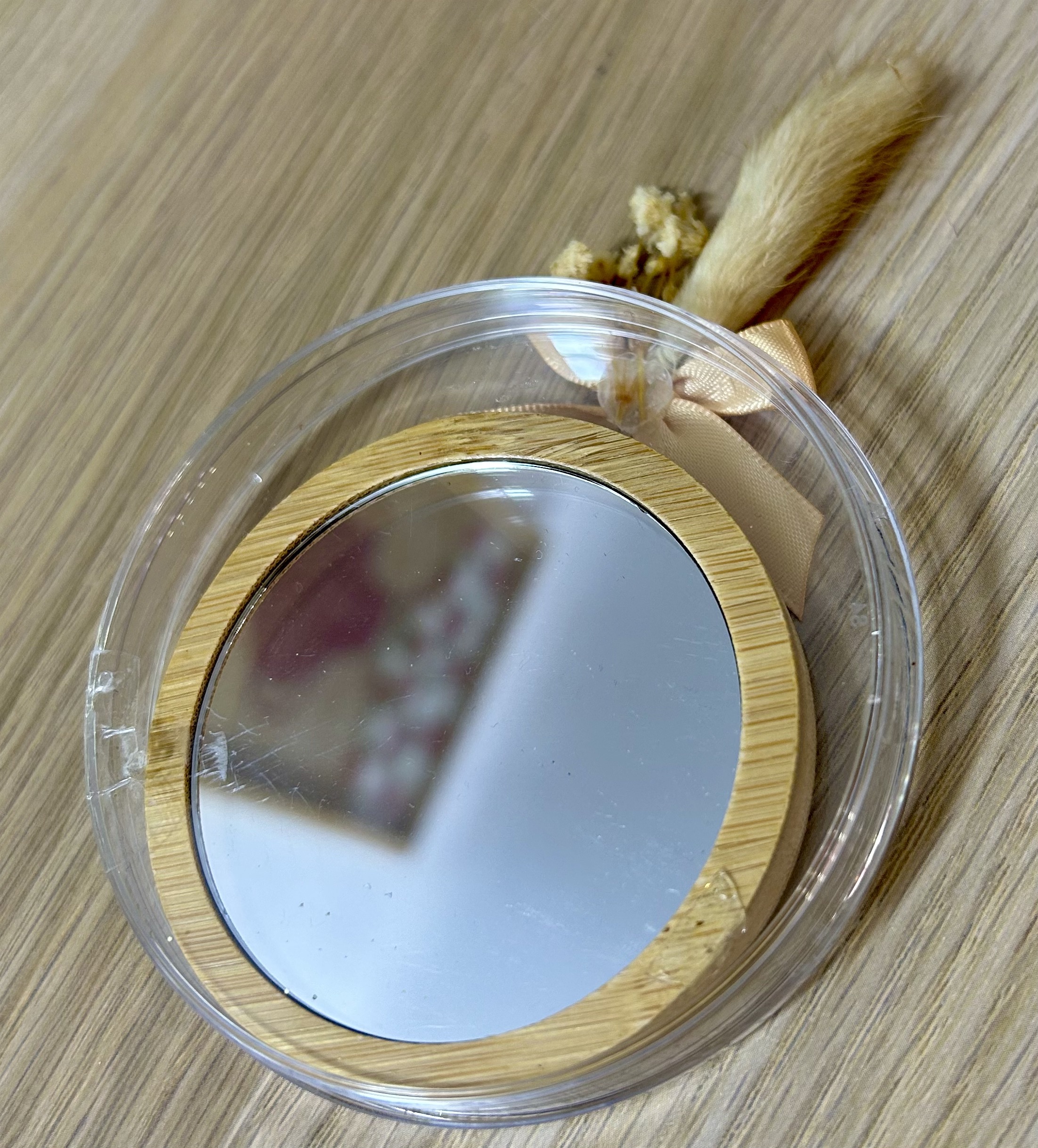 Miroir de poche personnalisé - Lot de 10