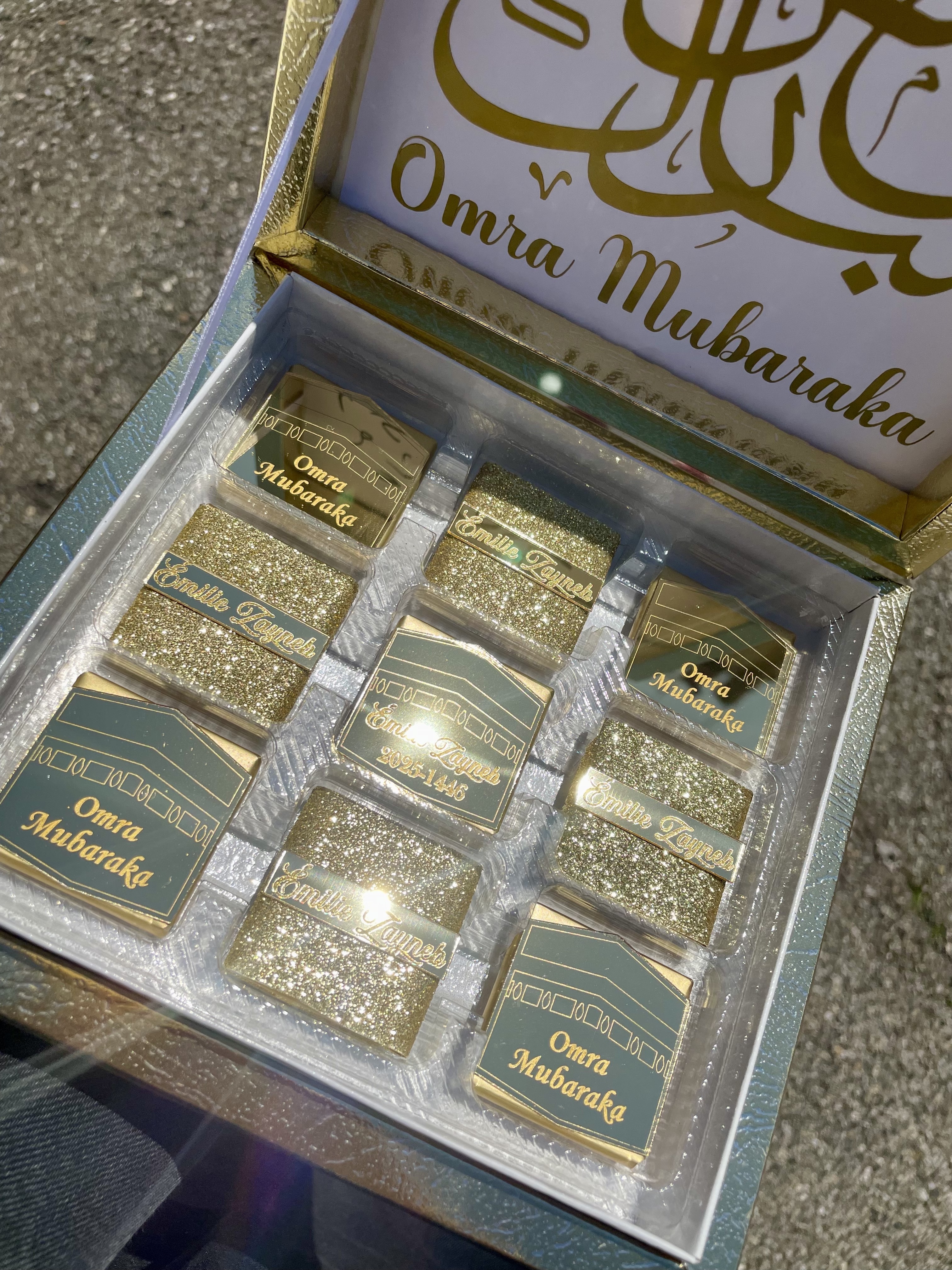 Coffret Chocolats au Lait "Omra Moubaraka"