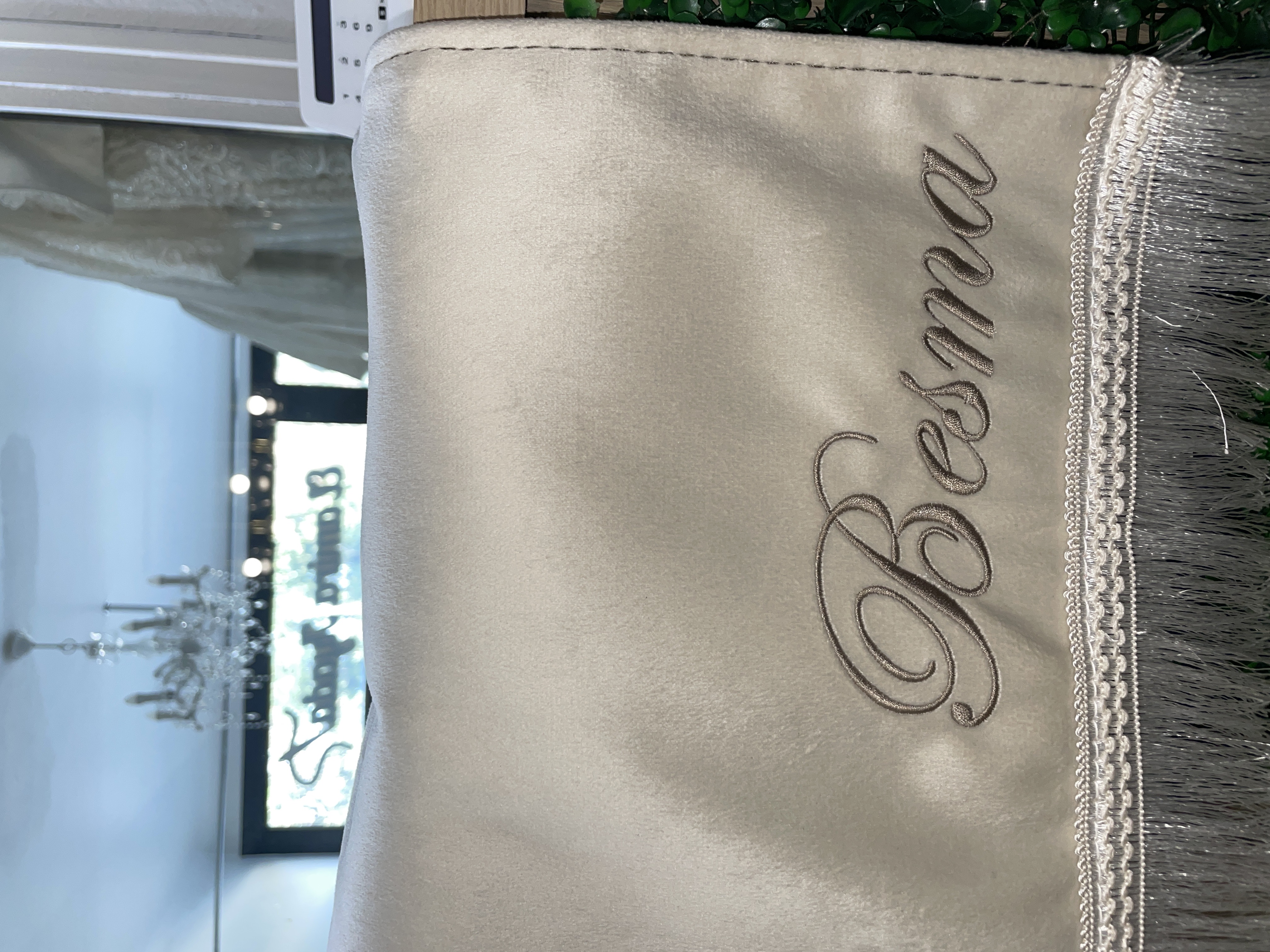 Tapis de Prière Luxe – Brodé Besma