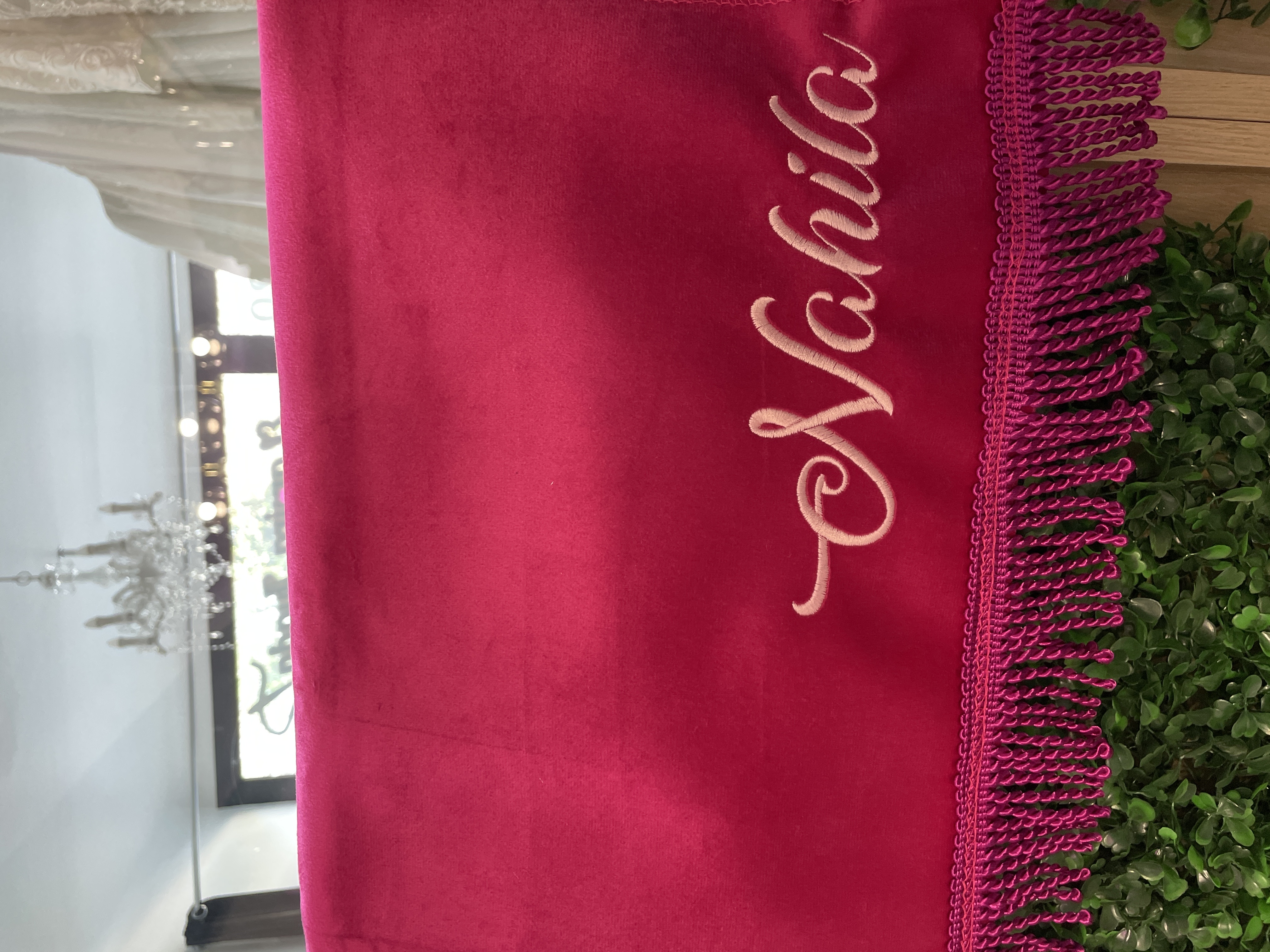 Tapis de Prière – Brodé Nahila