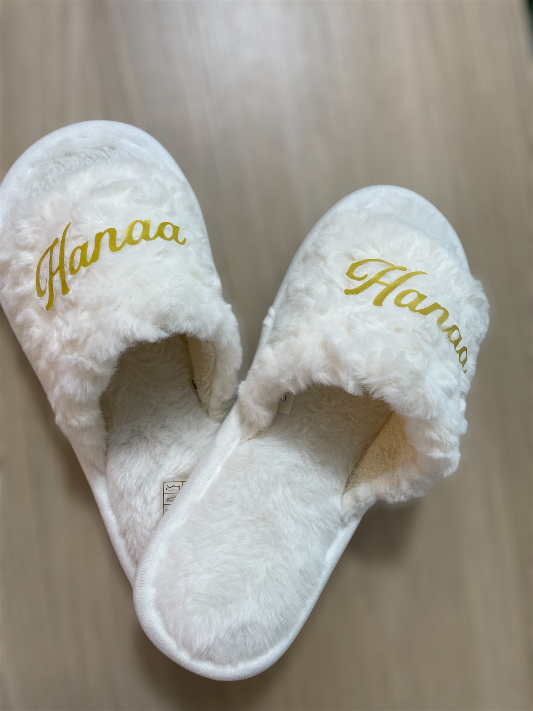 Chaussons personnalisée 