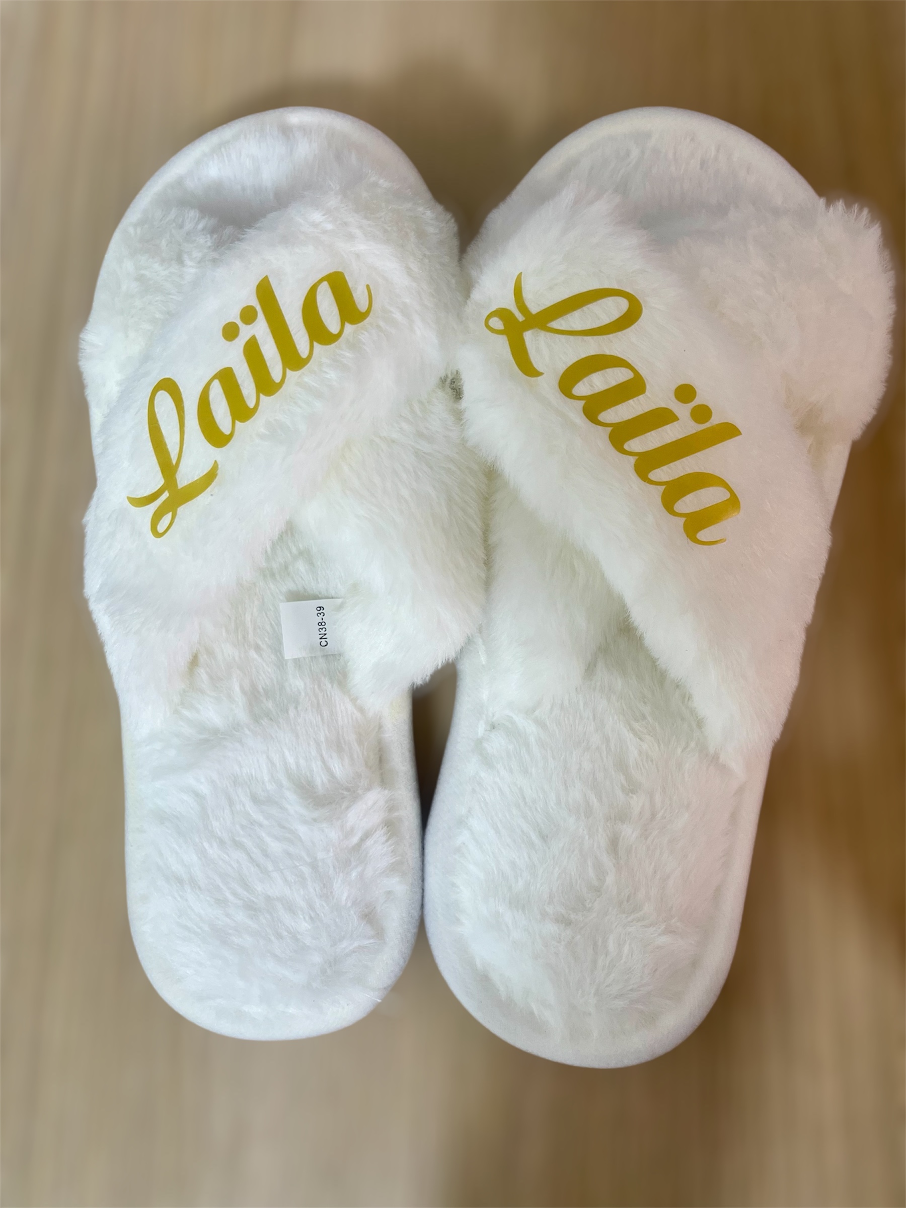 Chaussons personnalisée 