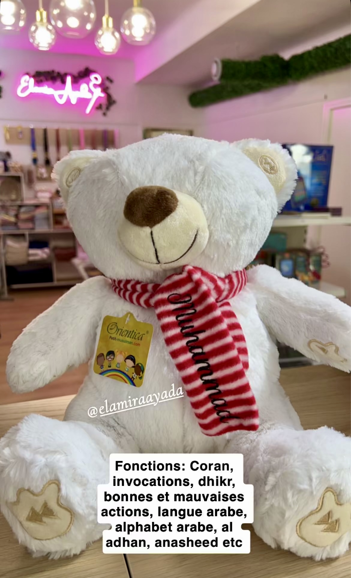 Mon nounours Hamza 