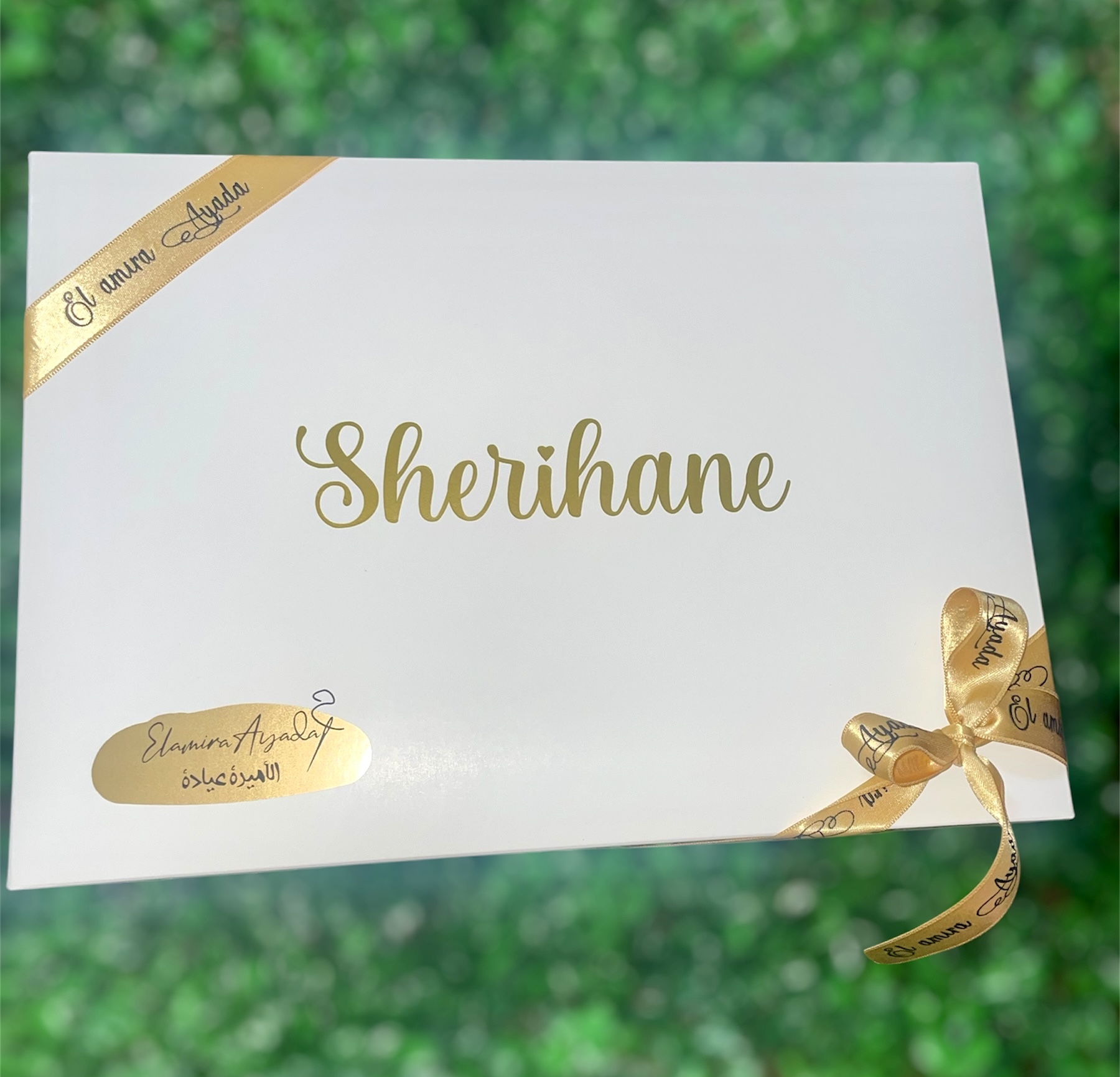 Coffret Peignoir Satin, Brosse & Pantoufles personnalisés