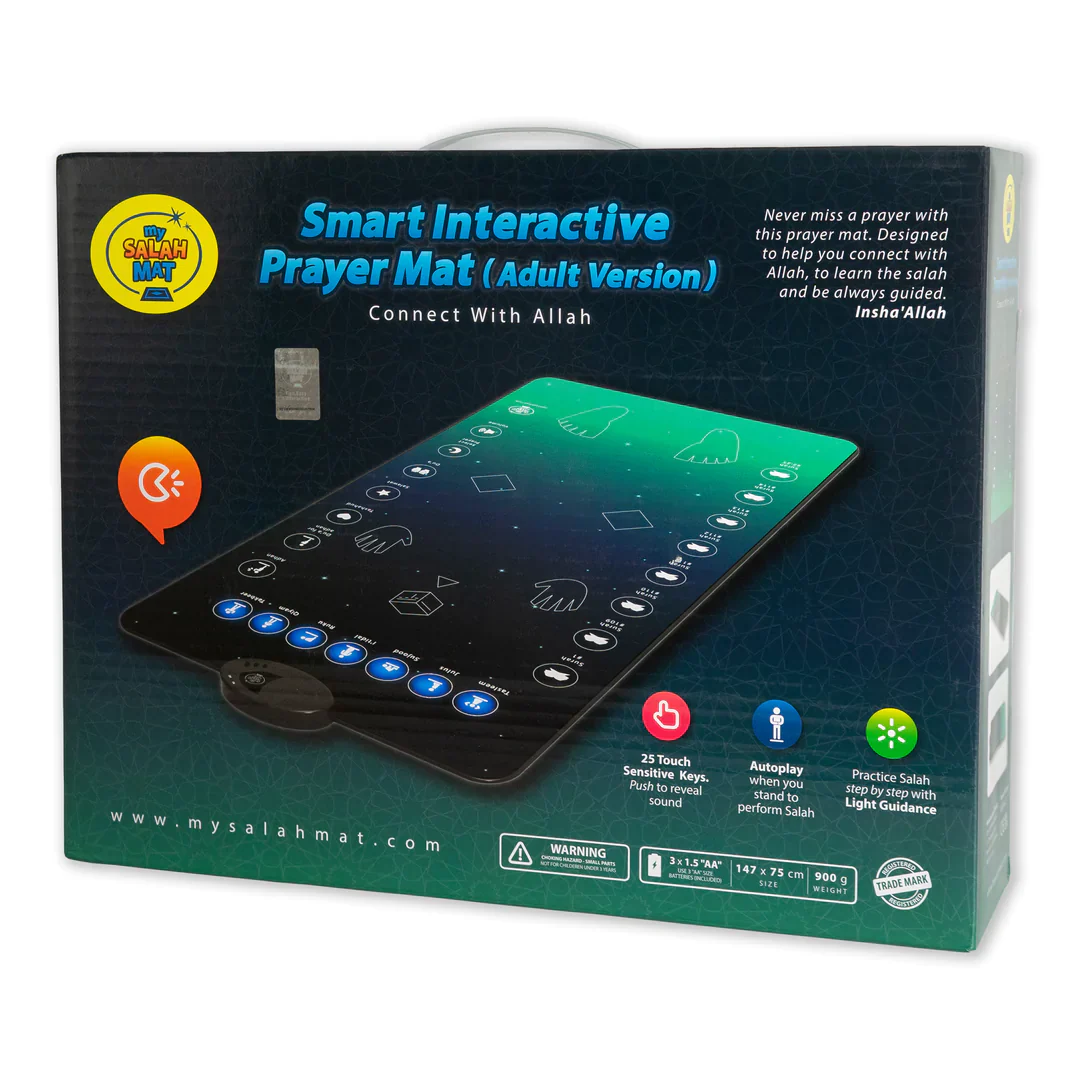 Tapis de prière interactif version adulte - MY SALAH MAT