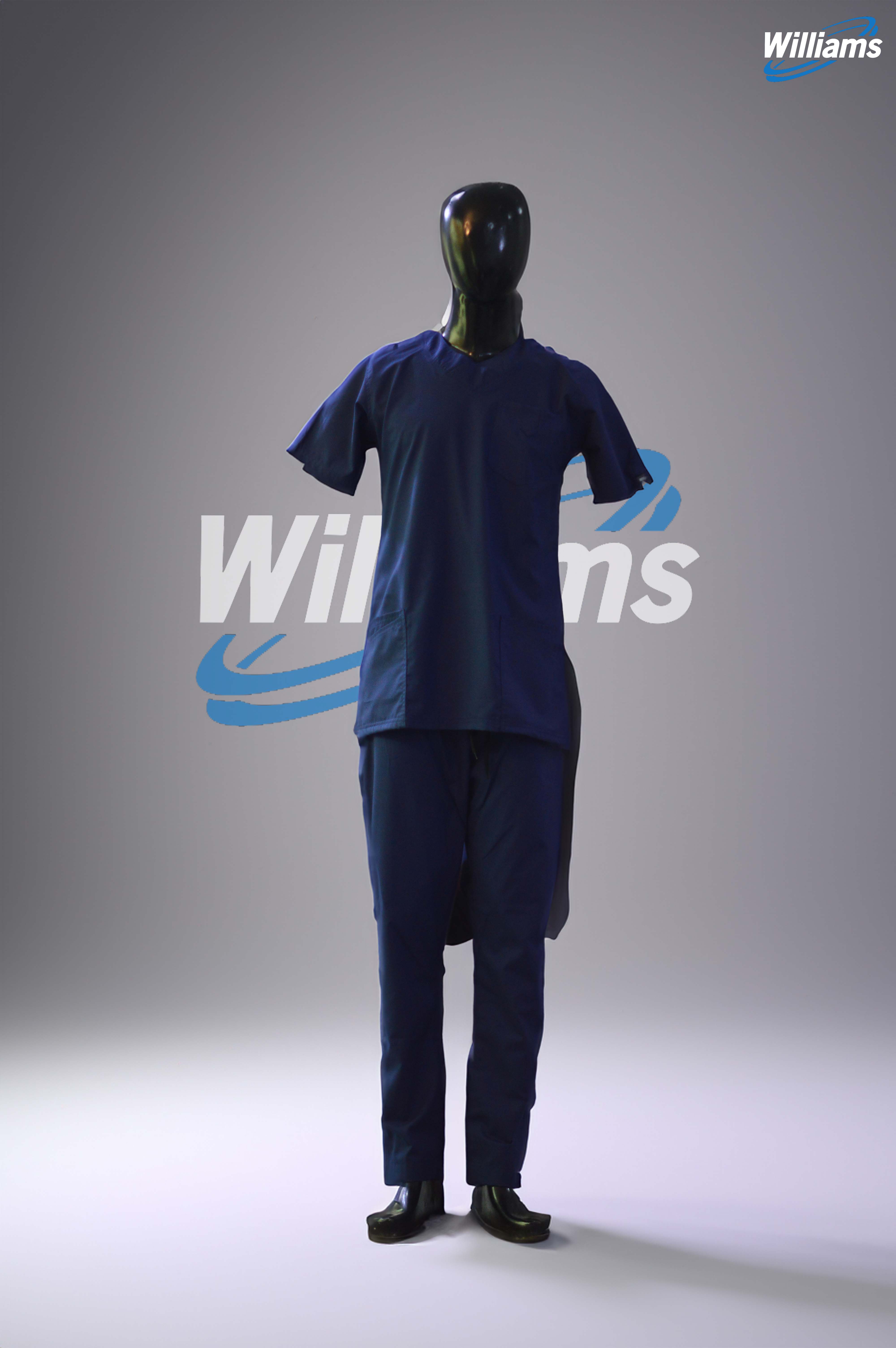 Classic Blue Nurse Scrub | William Sons Corp