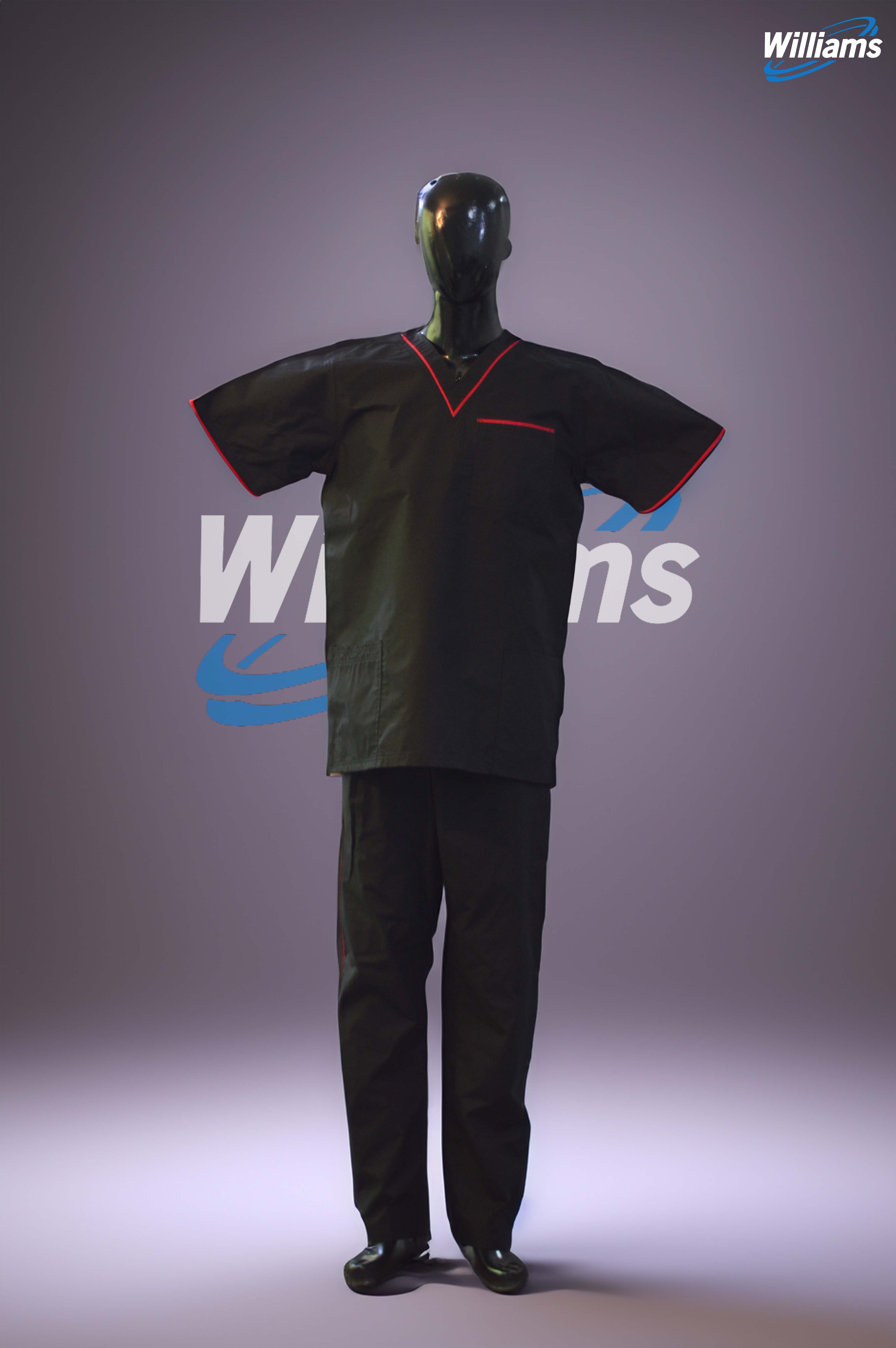 Men's V-Neck 4 Pockets Scrubs | William Sons Corp
