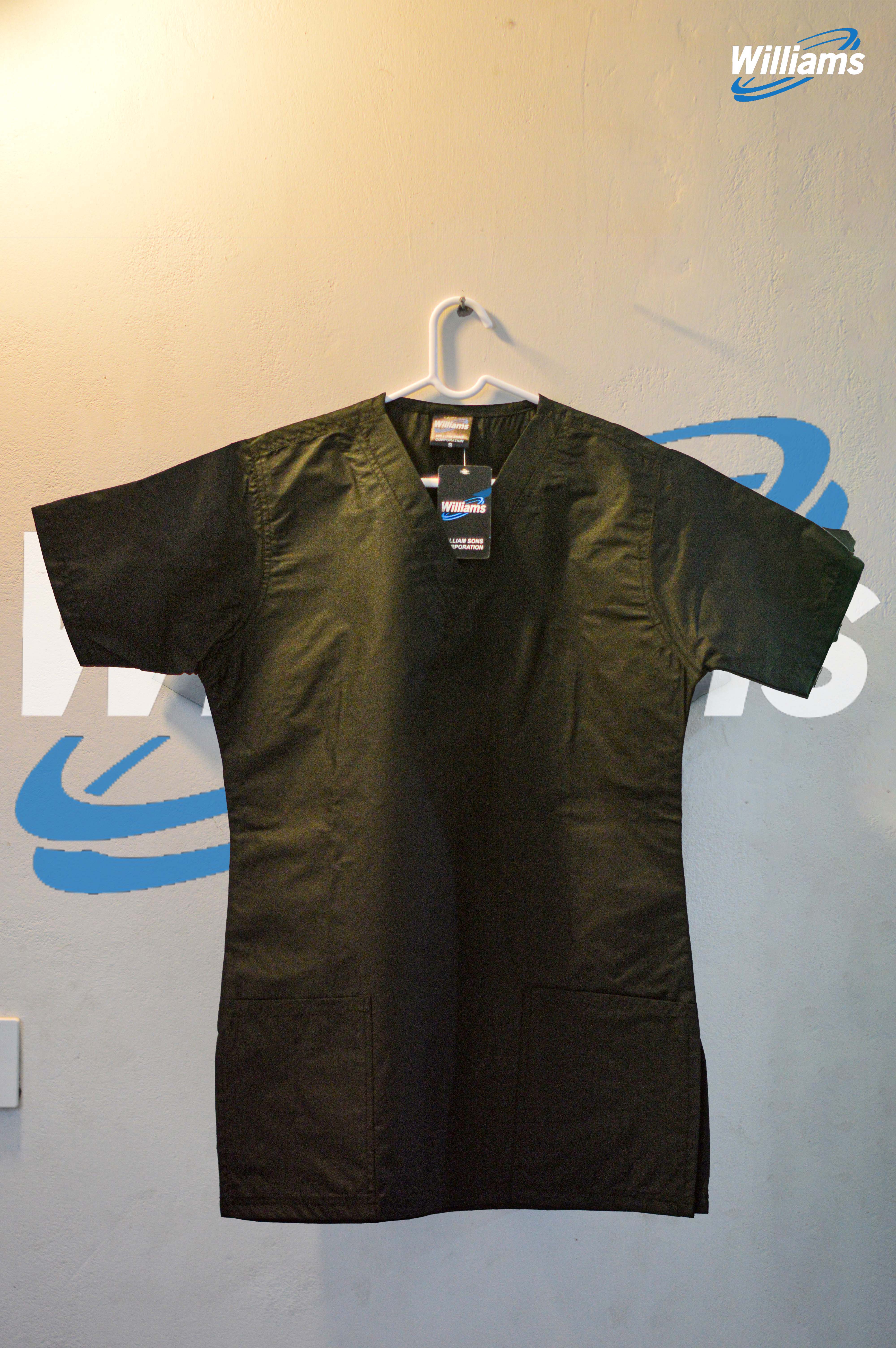 Olive V-Neck Men's Scrub | William Sons Corp