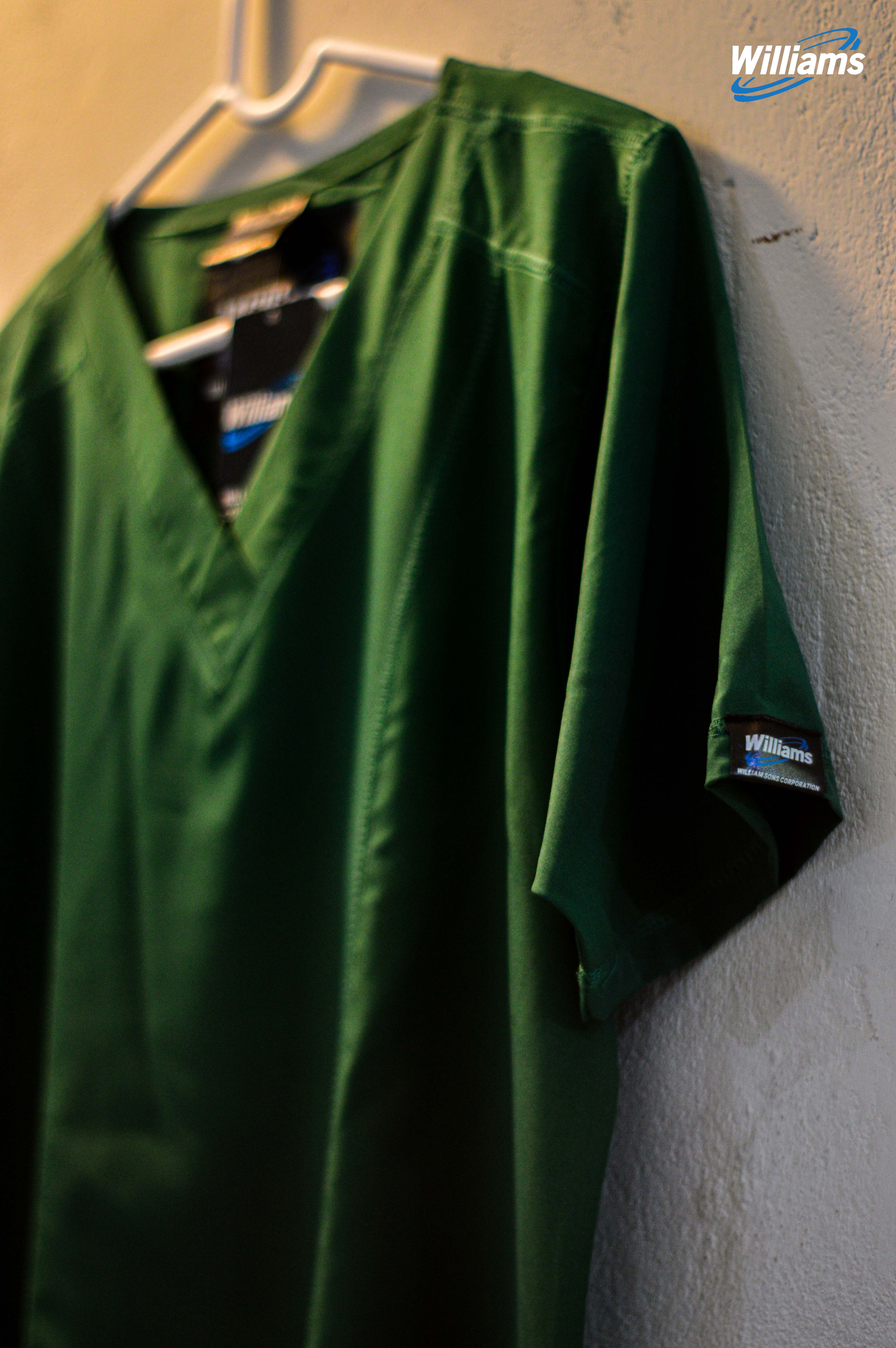 Green V-Neck Female Scrub | William Sons Corp