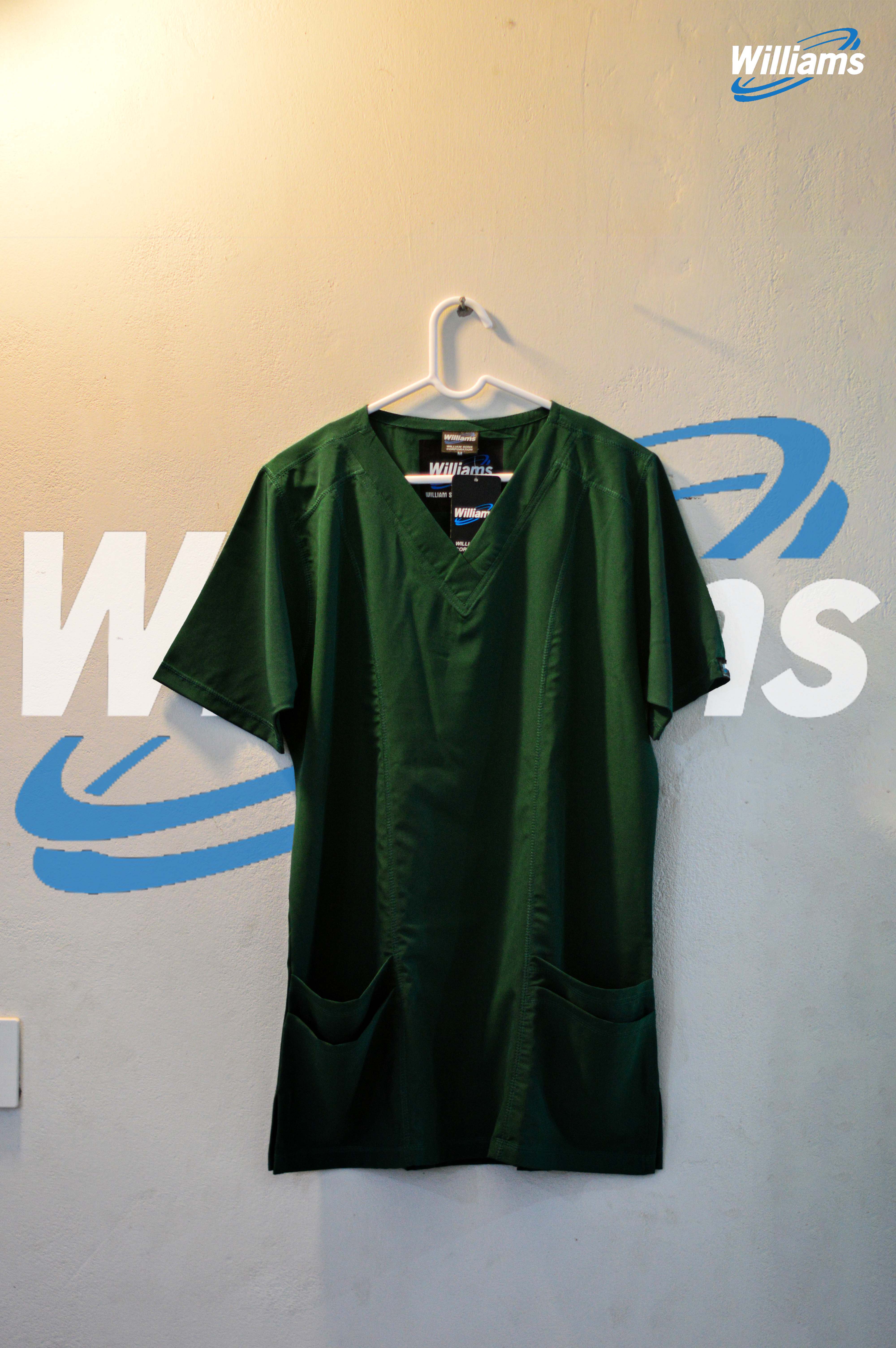 Green V-Neck Female Scrub | William Sons Corp