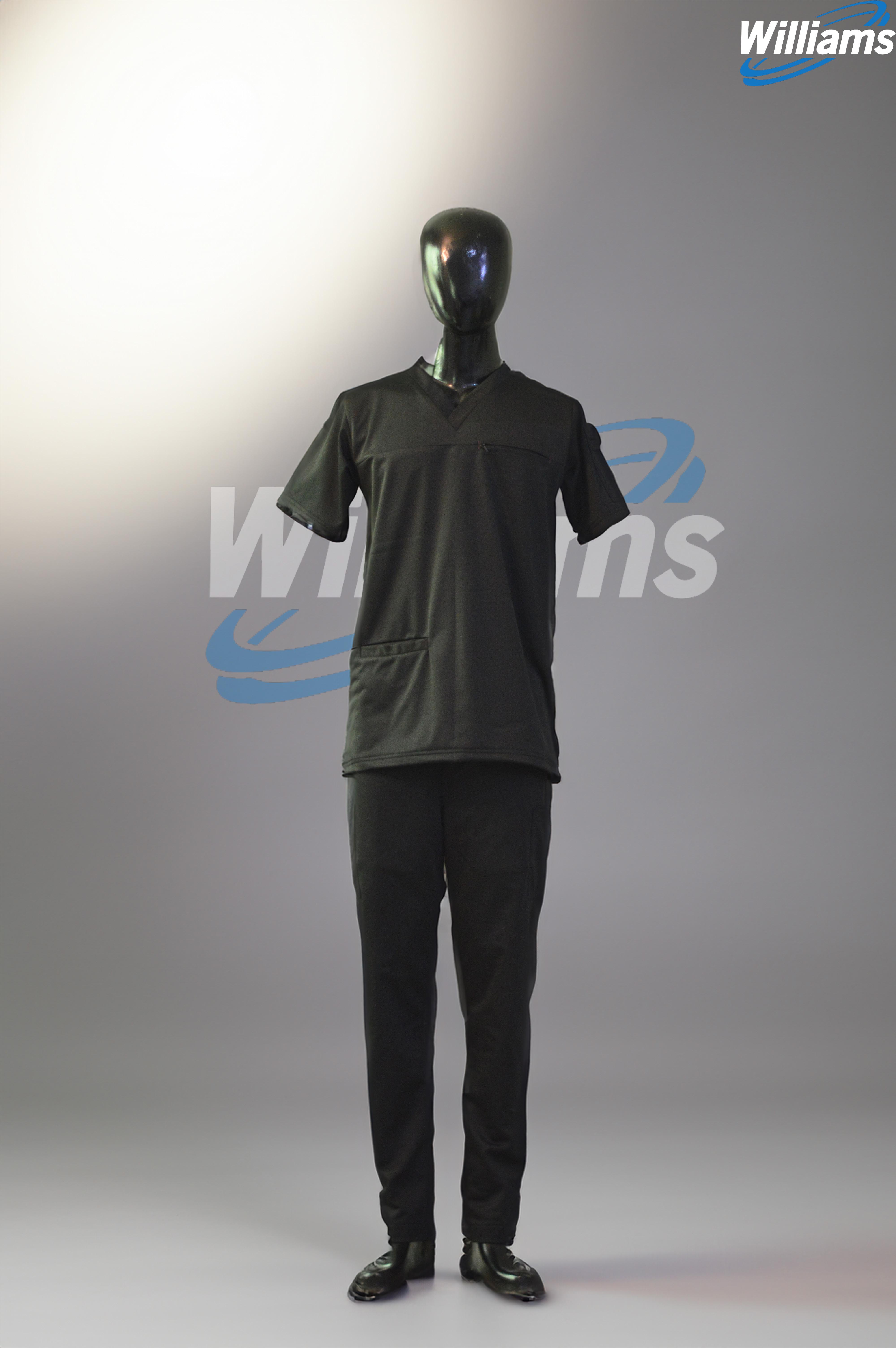 Ocean Black Men's Scrub | William Sons Corp