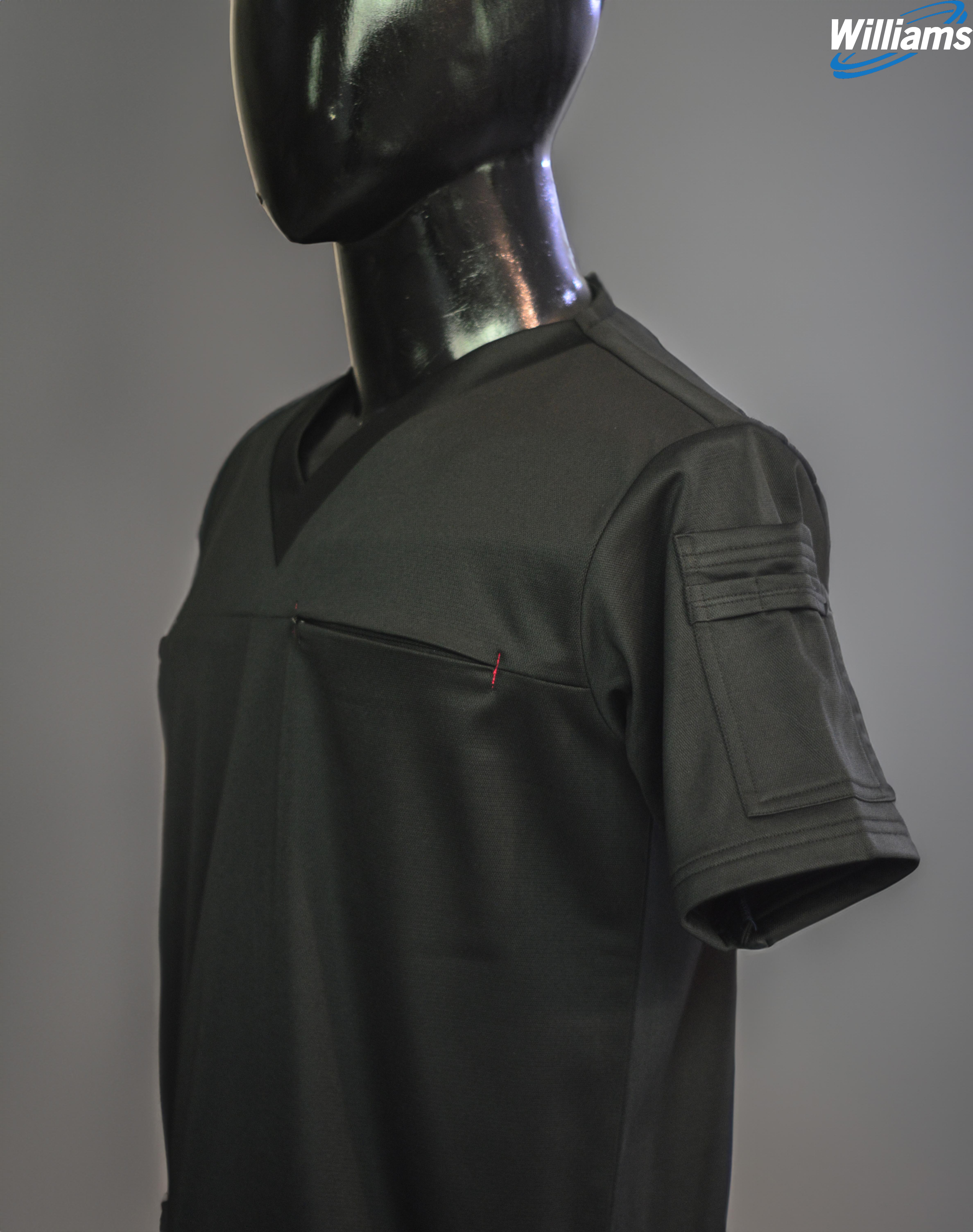 Ocean Black Men's Scrub | William Sons Corp