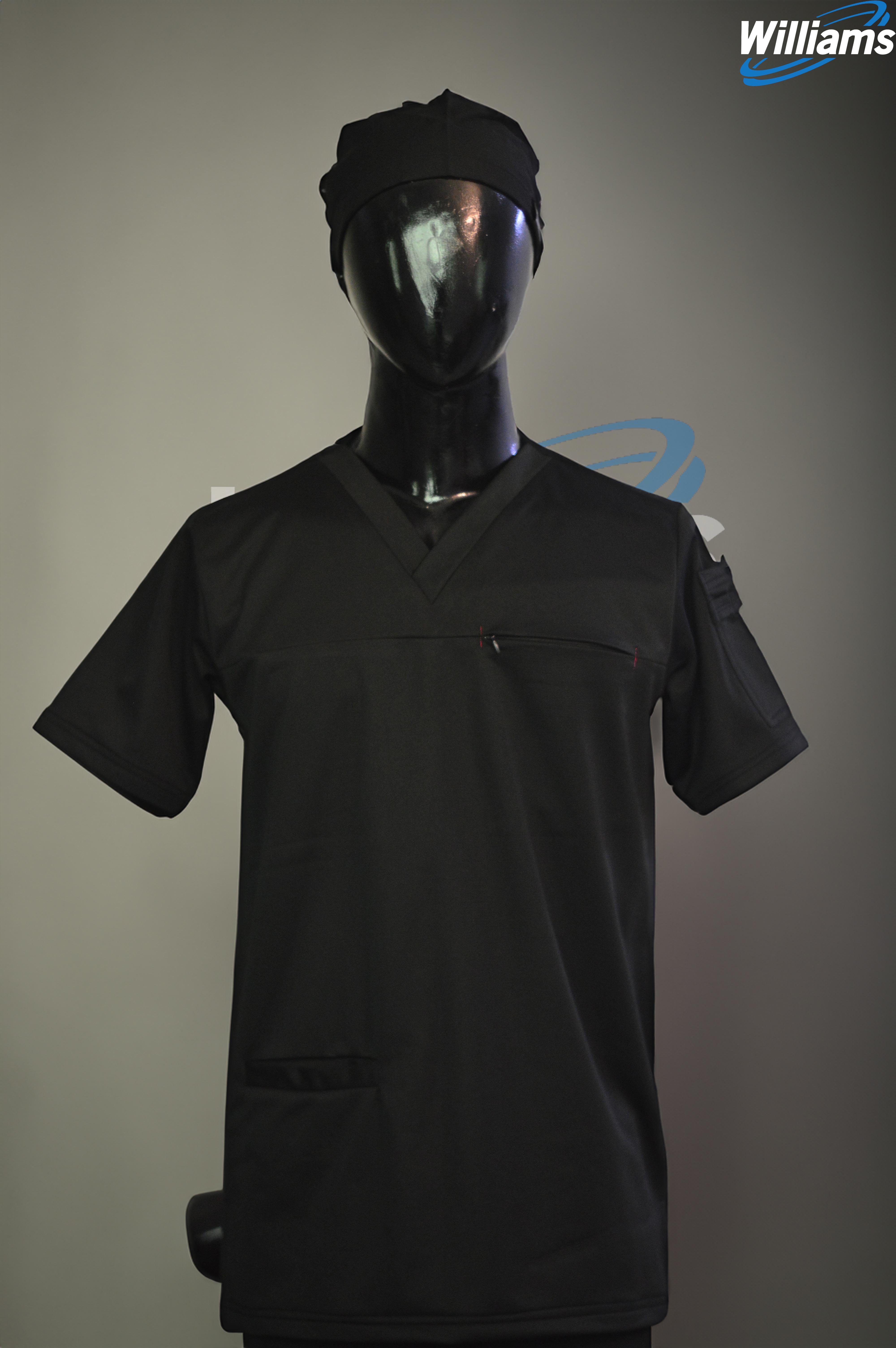 Ocean Black Men's Scrub | William Sons Corp