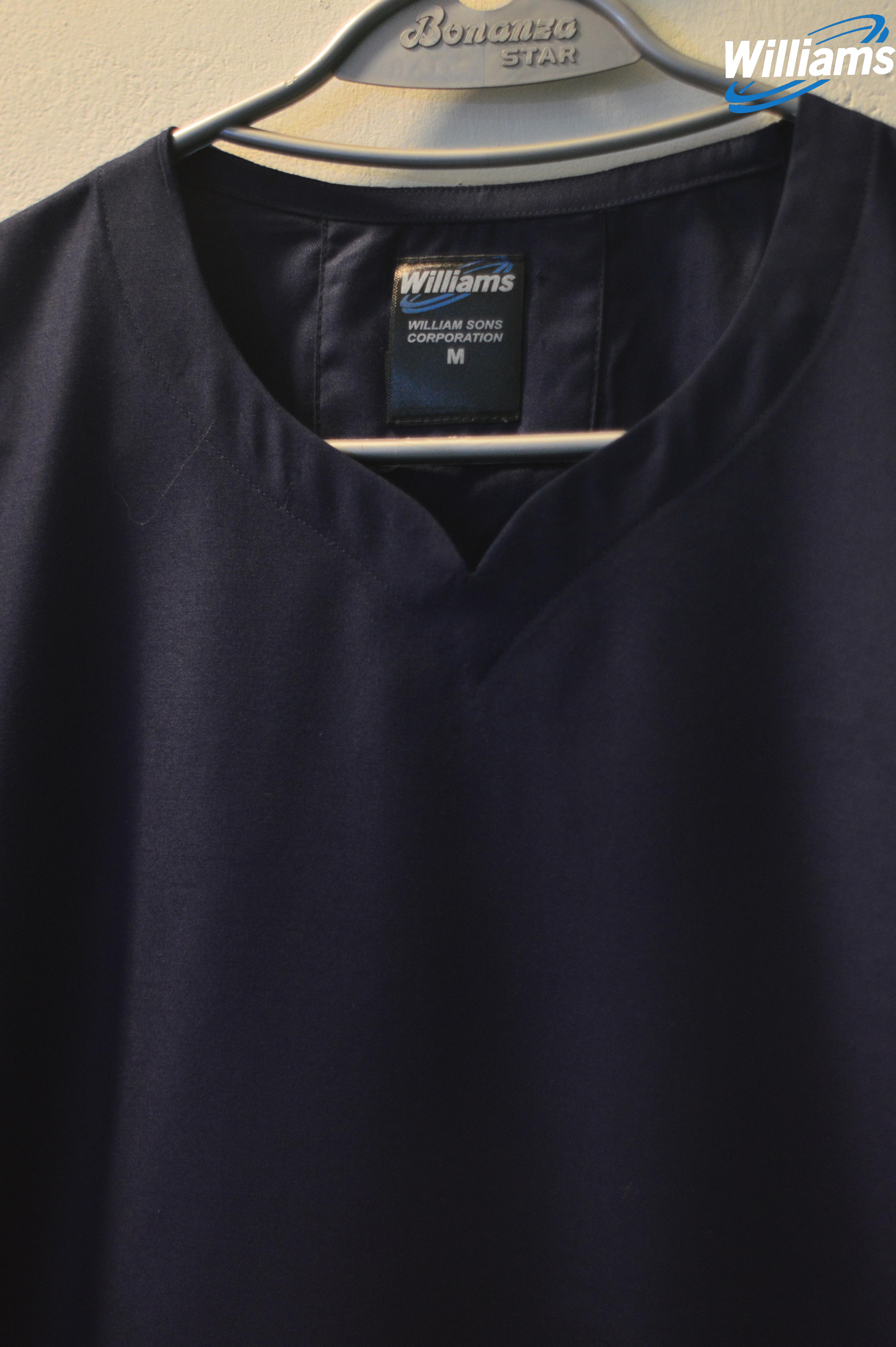 Navy Two-Pocket Scrub Set | William Sons Corp