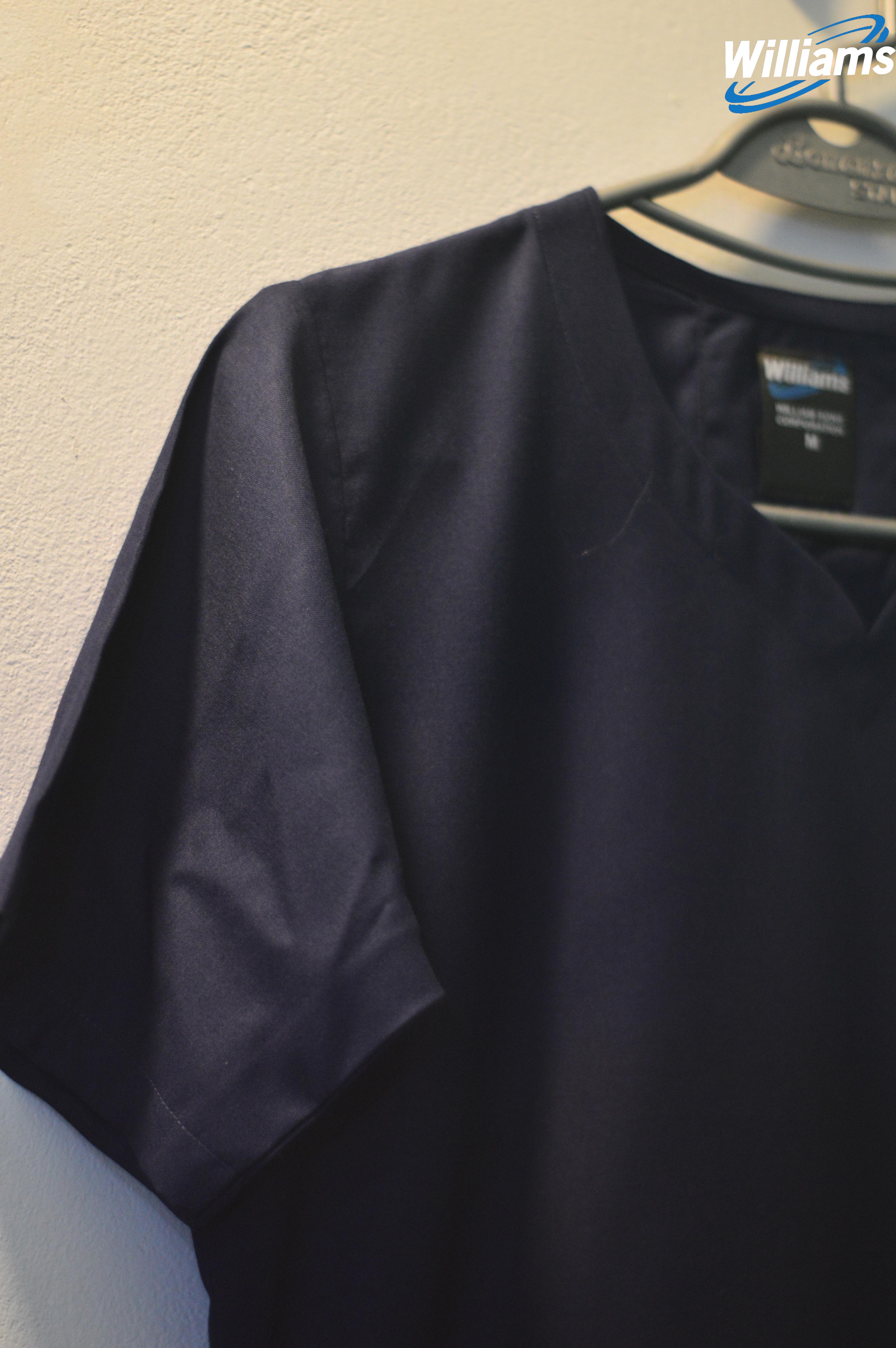 Navy Two-Pocket Scrub Set | William Sons Corp
