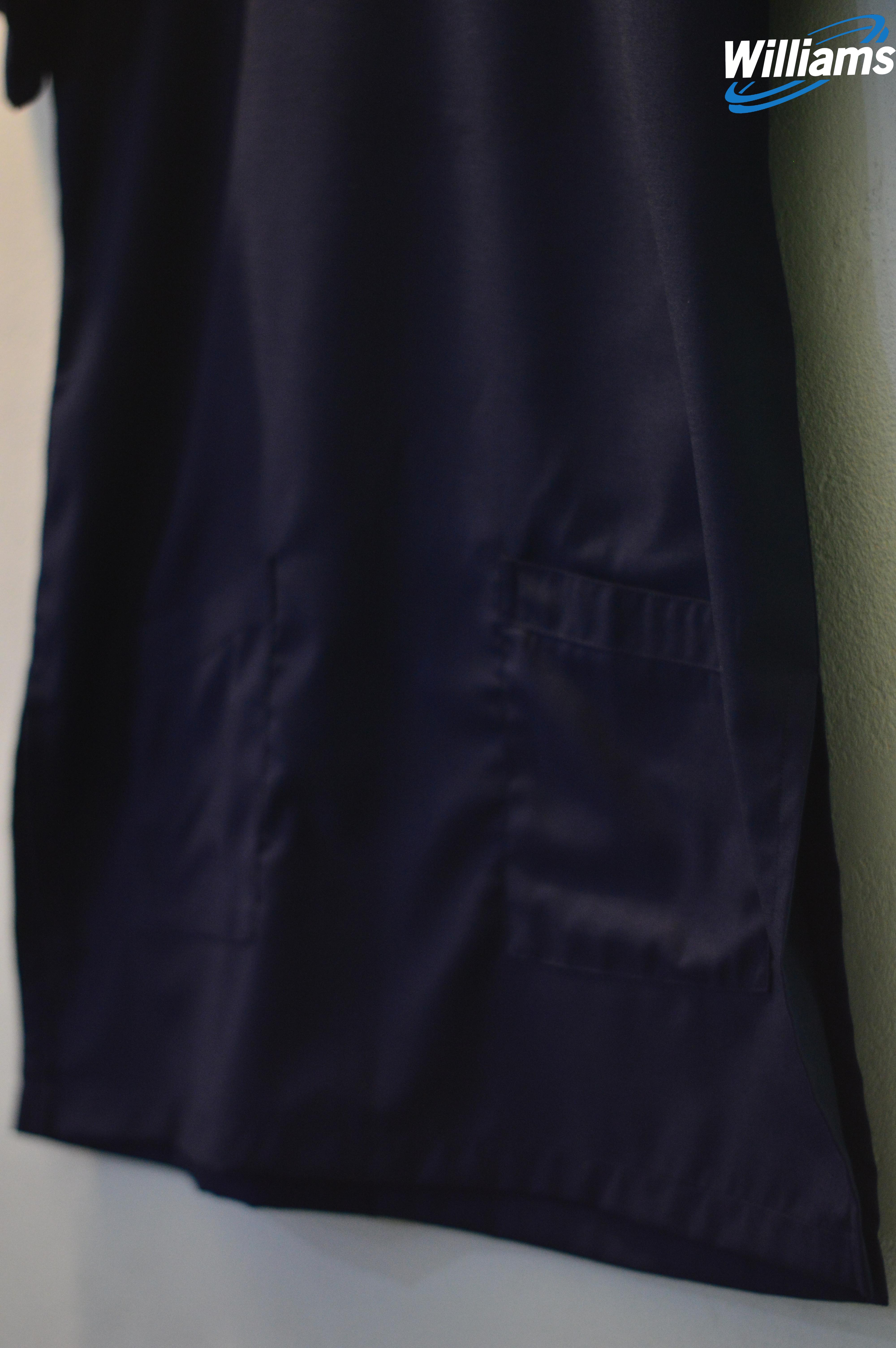 Navy Two-Pocket Scrub Set | William Sons Corp