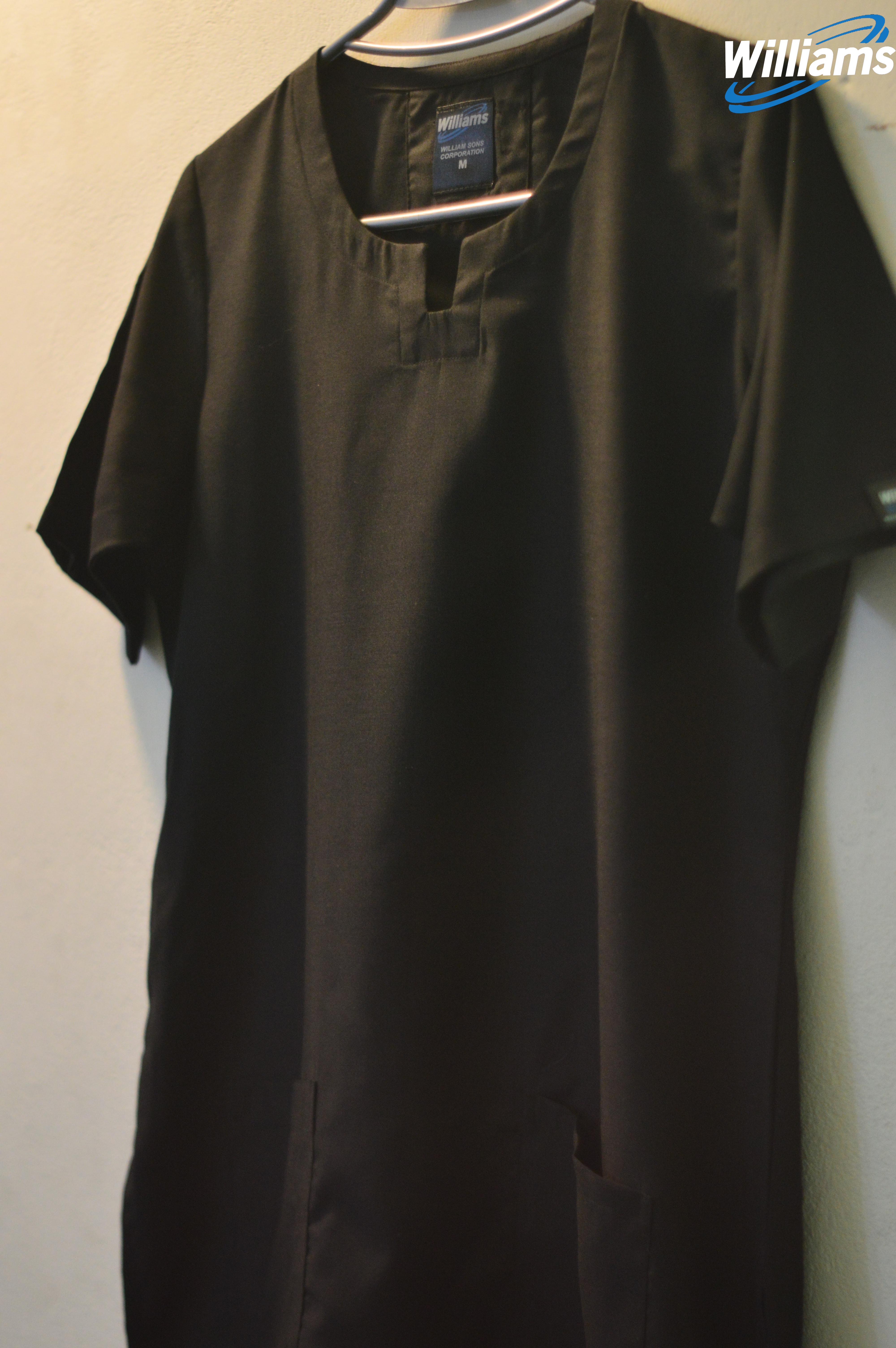 Women's Black  Scrub Set | William Sons Corp